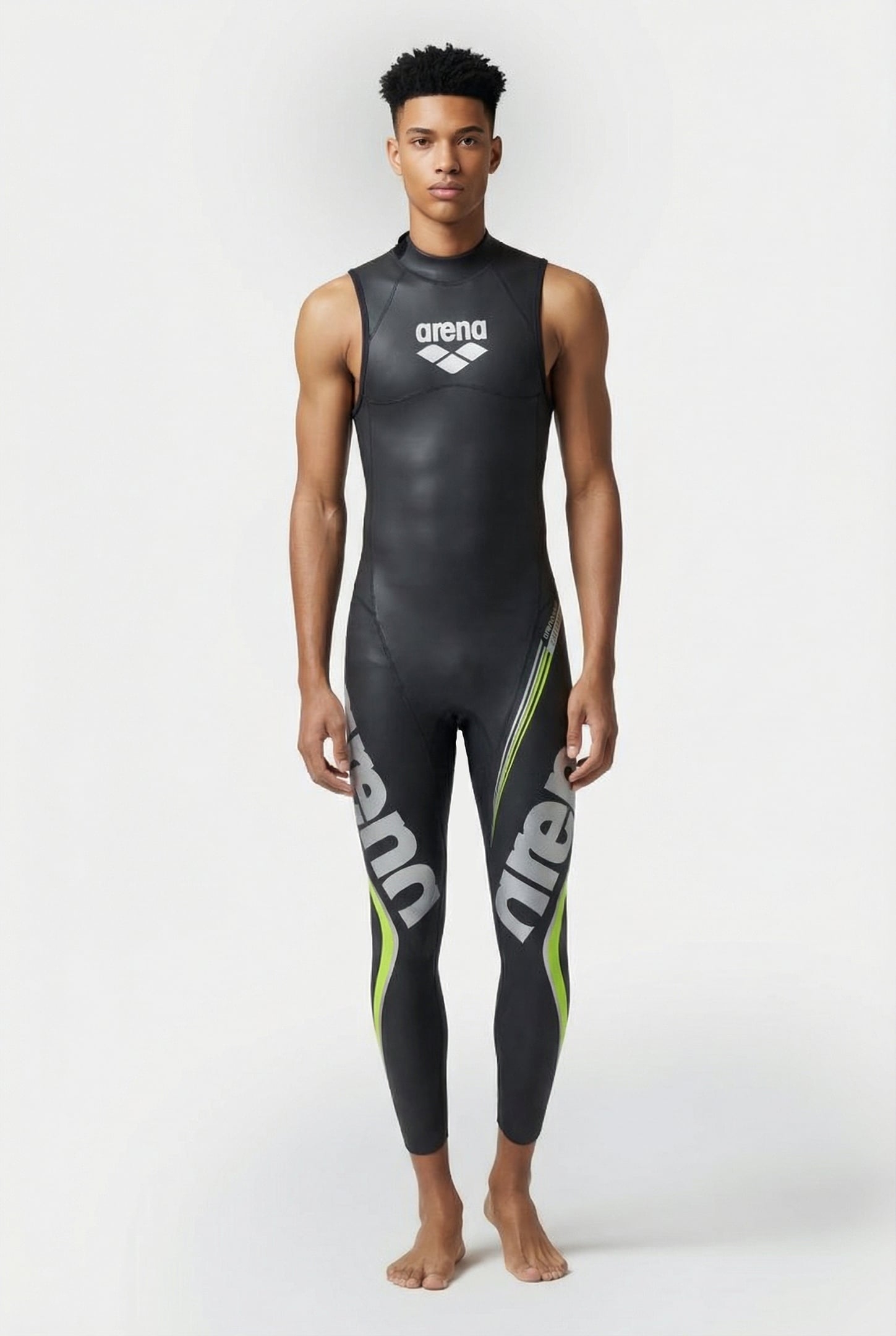 M TRIWETSUIT CARBON SLEEVELESS BLACK 1