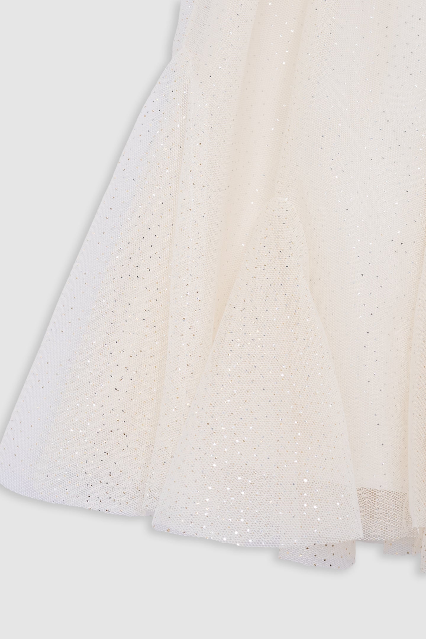 SEQUINED ECRU TUTU SKIRT 4