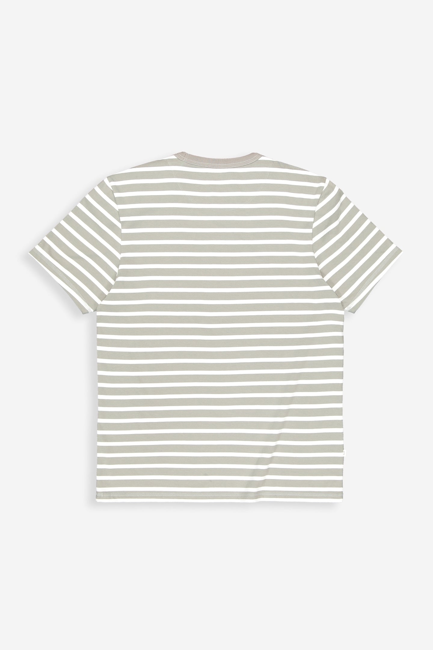 CLASSIC STRIPE BUTCHER TEE LT. SEAL GREY 4
