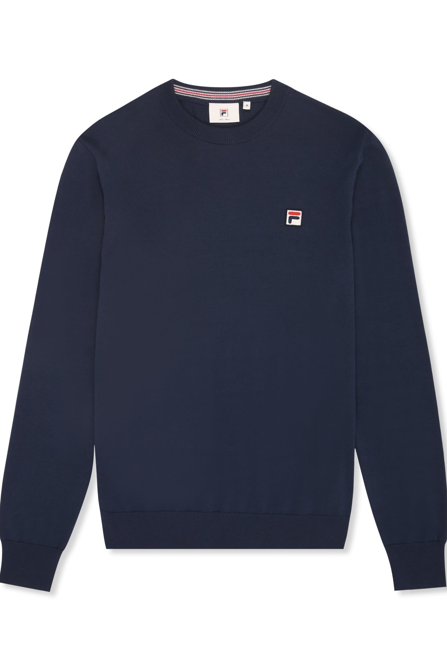 BIELLA SLIM CREWNECK KNIT SWEATER BLACK IRIS 5