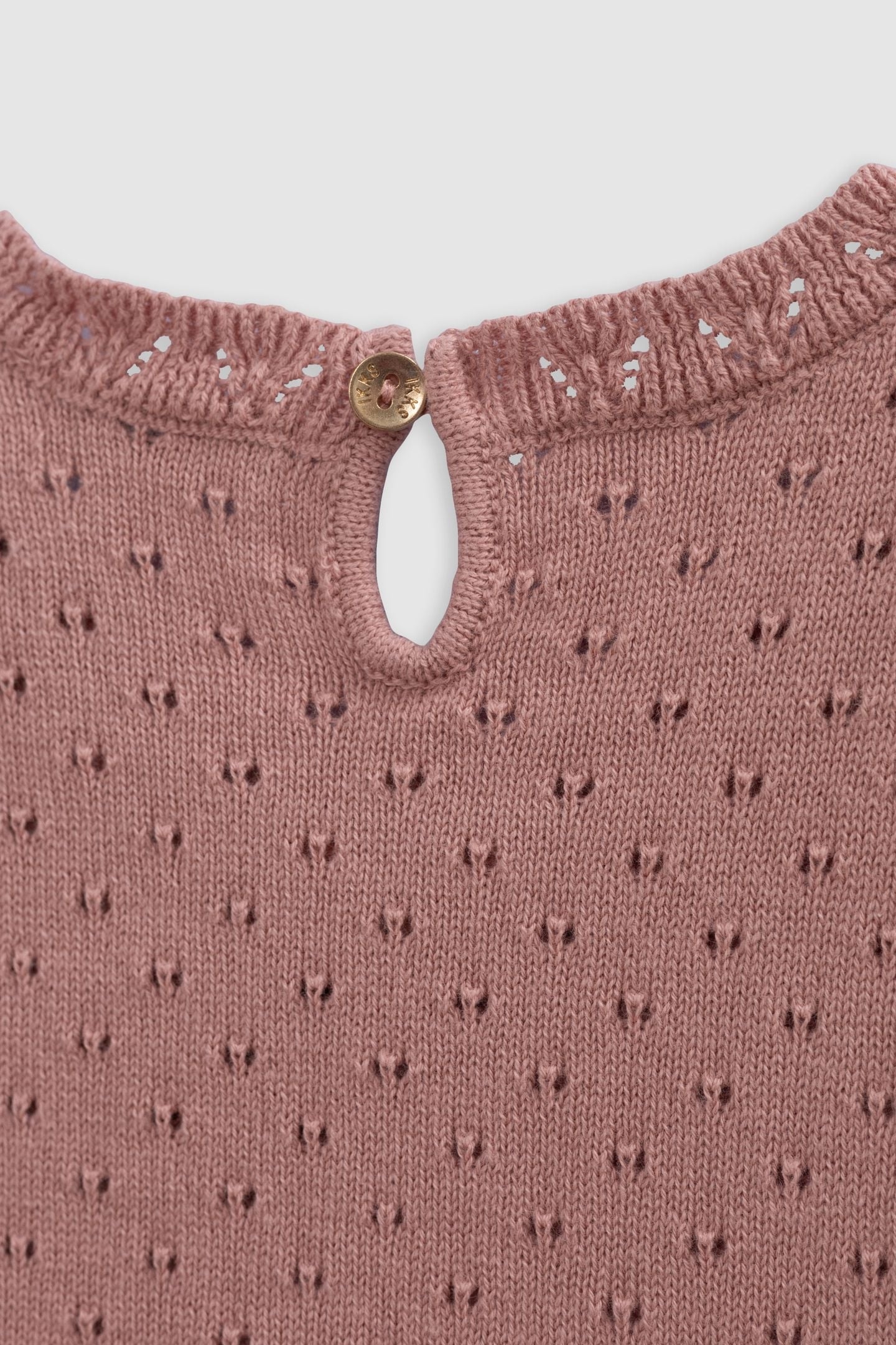 SHORTS AND PINK OPENWORK T-SHIRT SET 7