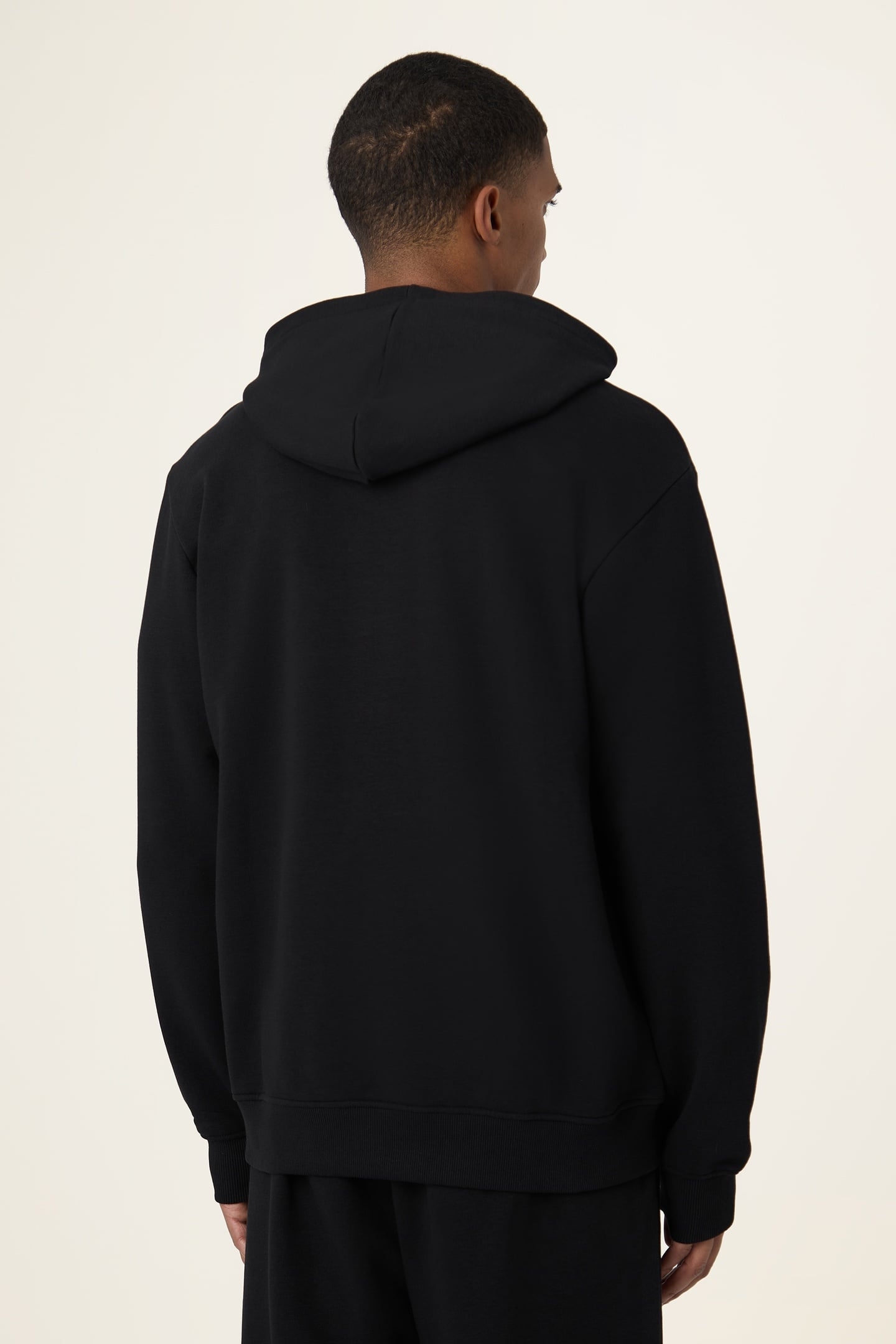 PARELLA RELAXED GRAPHIC HOODIE BLACK 3