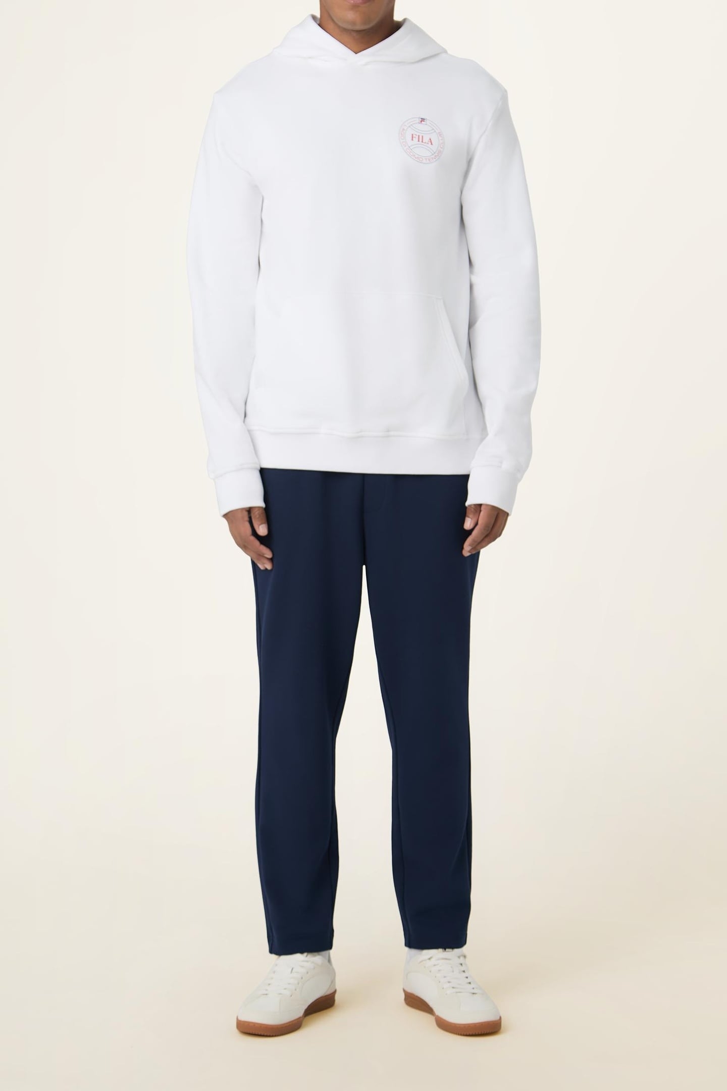 PARELLA RELAXED GRAPHIC HOODIE BRIGHT WHITE 2