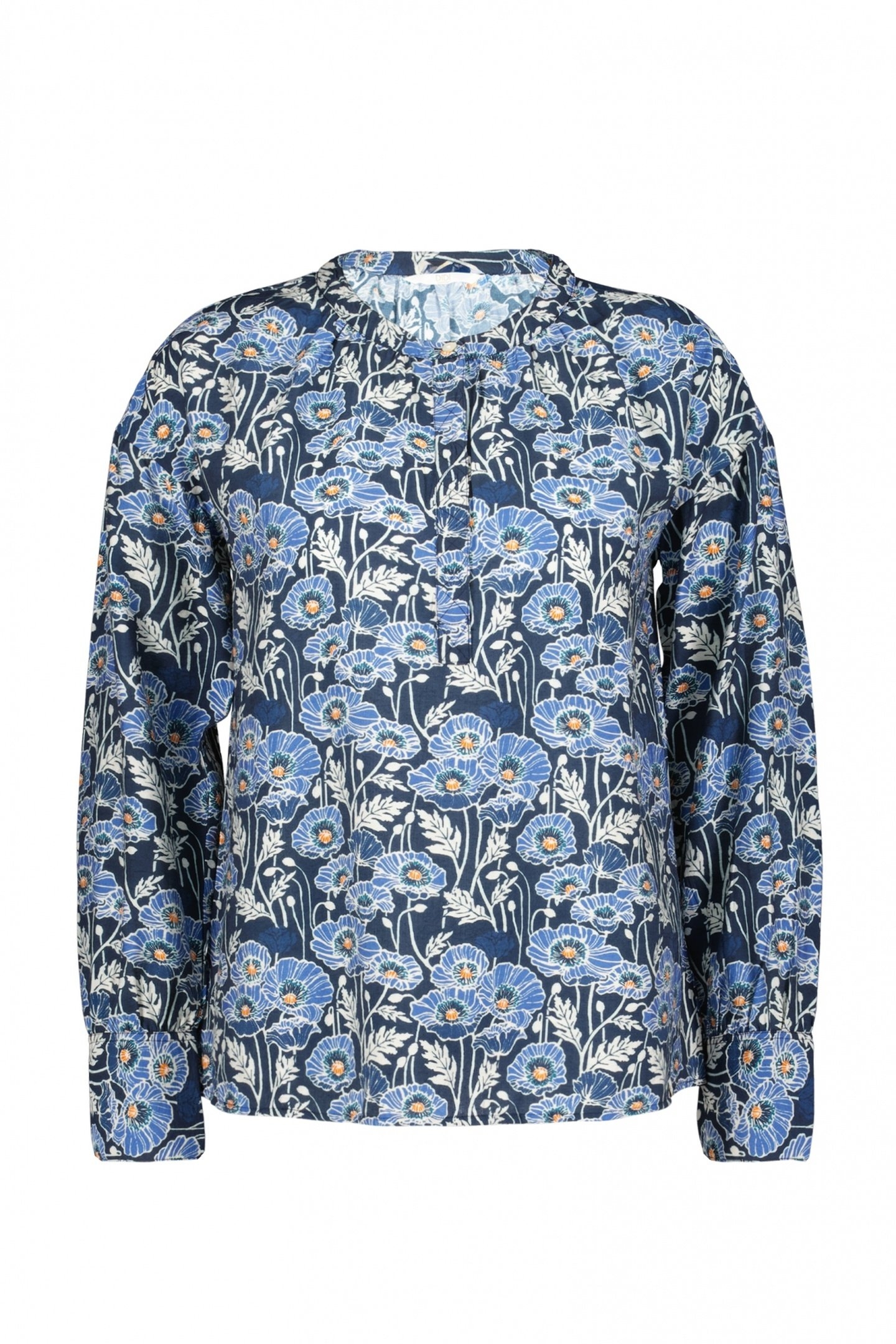 BLOUSE SARI BLUE LOTTI PRINT 5