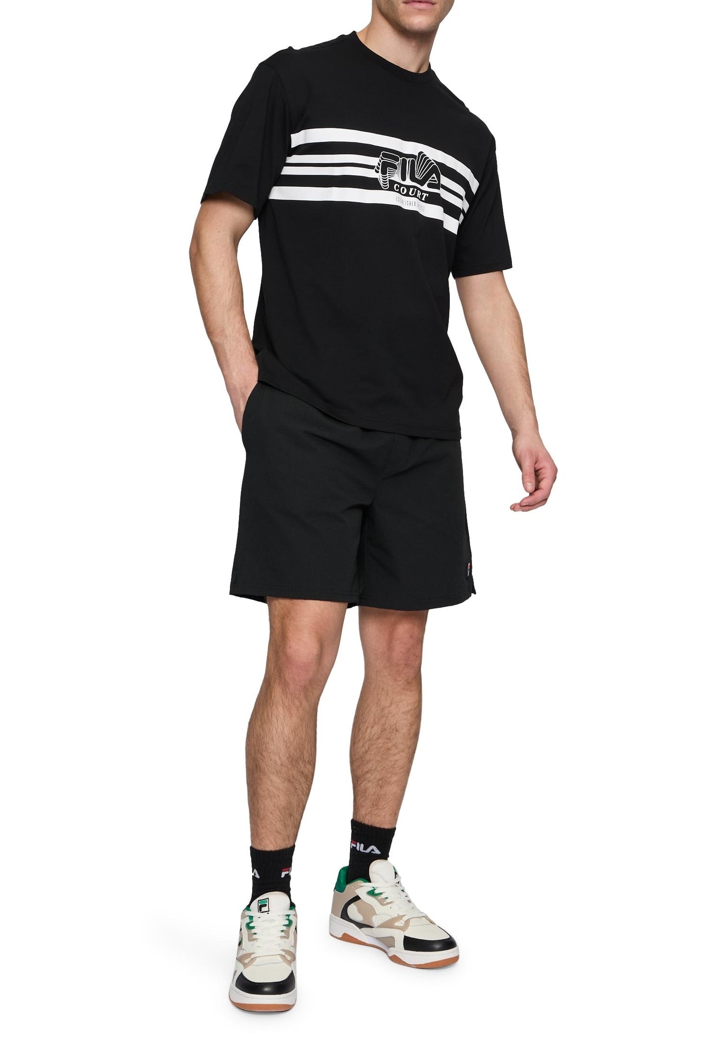 LASNE LOOSE FIT TEE BLACK 1