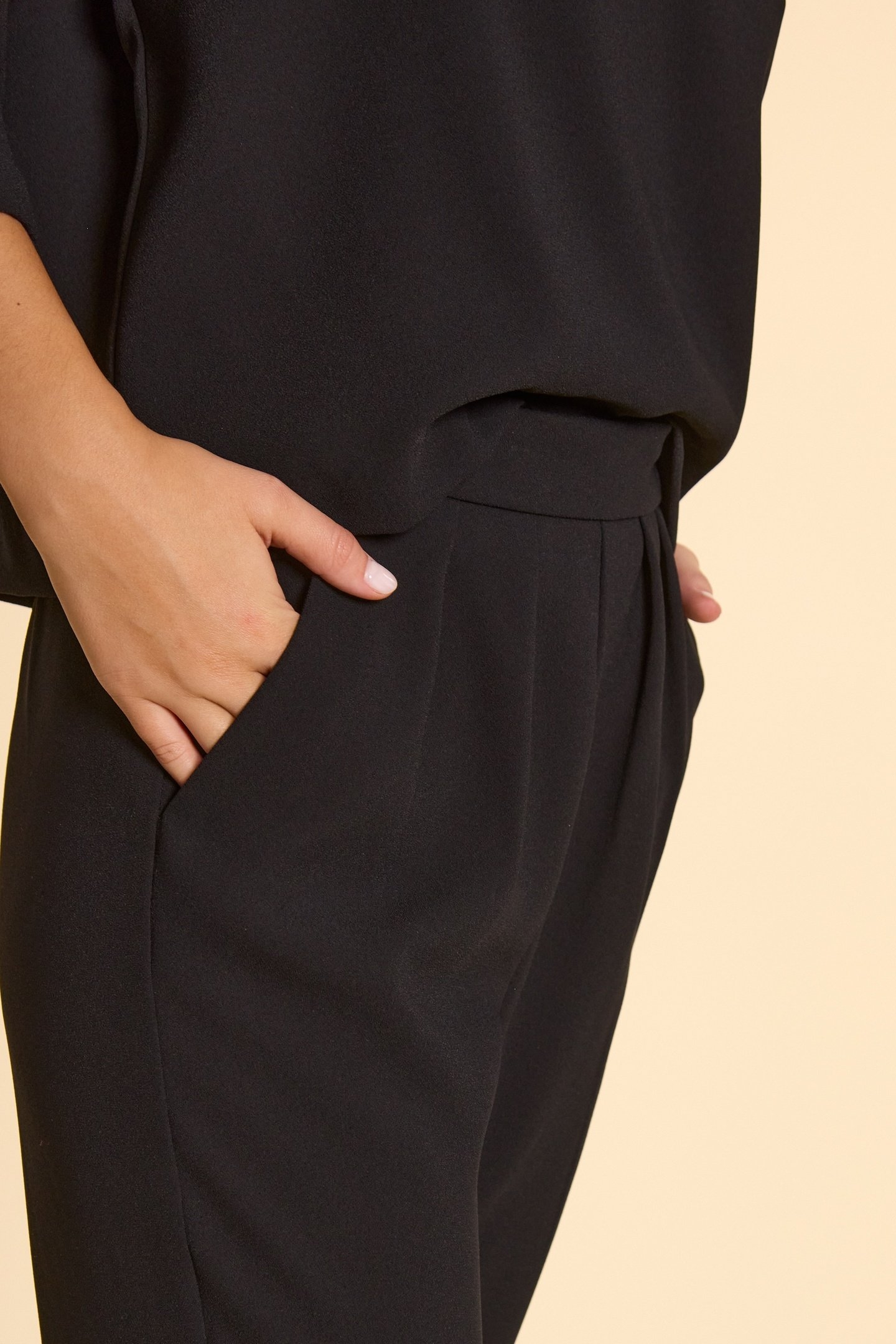 BLACK 2-IN-1 JUMPSUIT BLACK 6