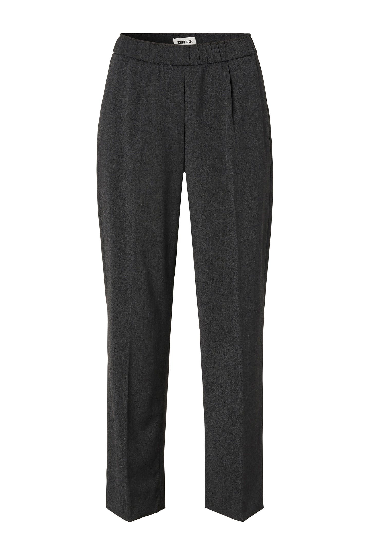 WOOL MIX RELAXED CHINO OFF BLACK 4