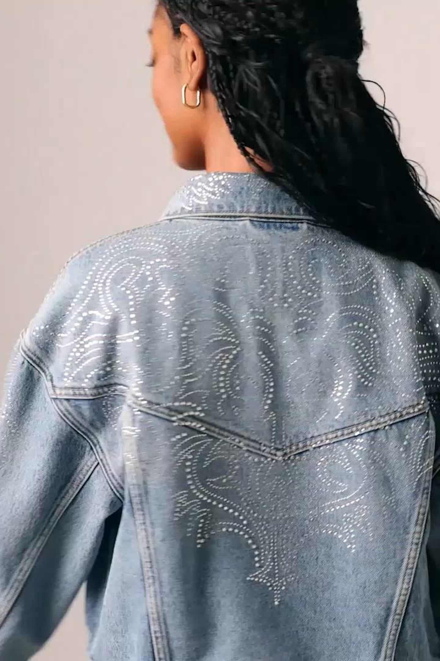 SHRUNKEN 90S NO PLEAT WESTERN CRYSTAL TR 4