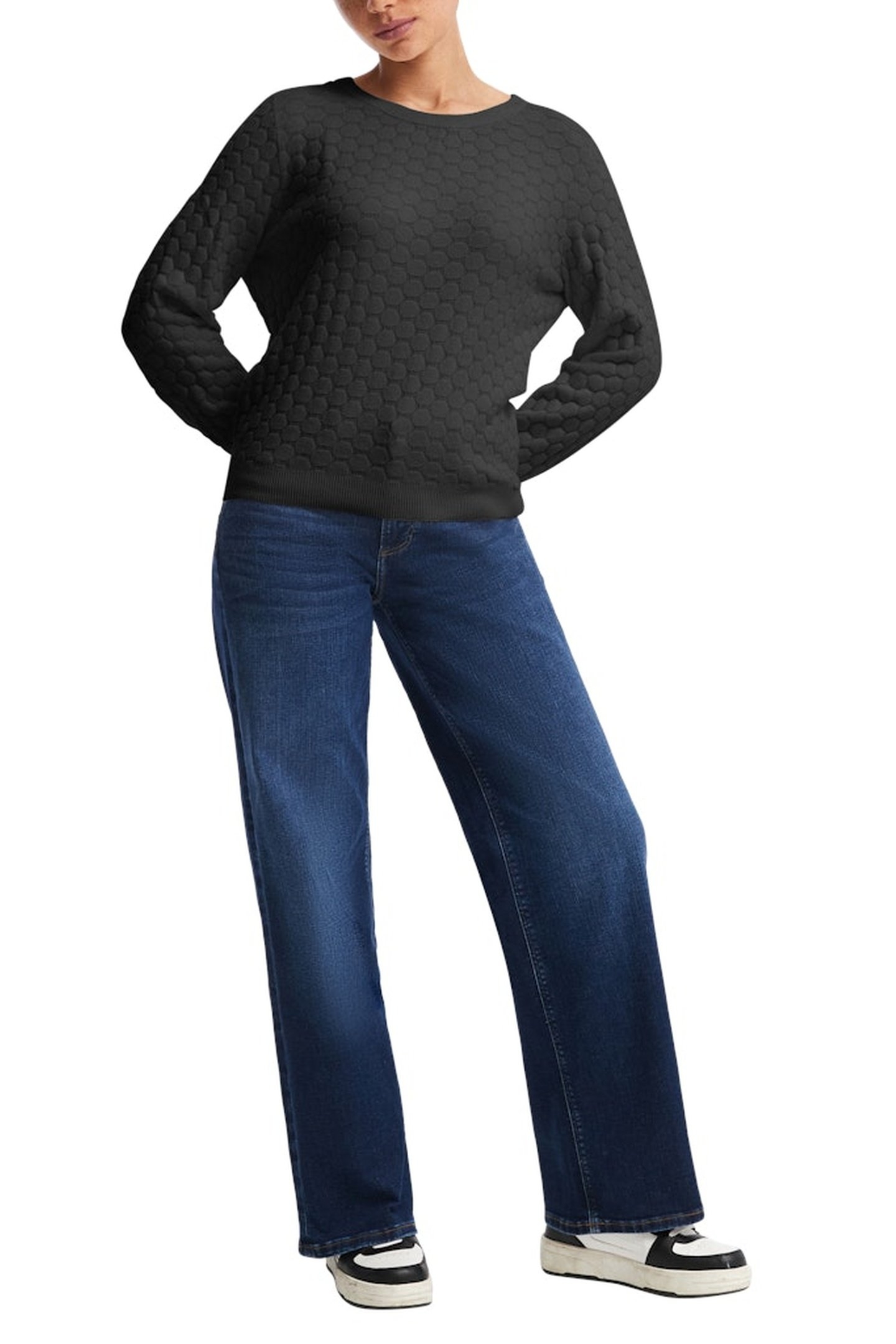 S.OLIVER-QS PULLOVER BLACK 2