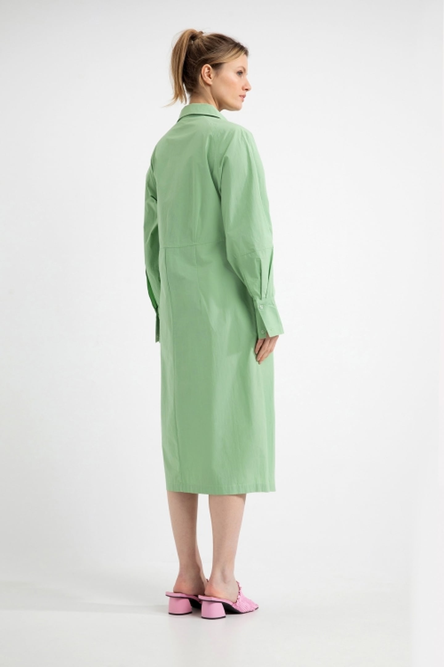 DEX DRESS SEA GREEN 4