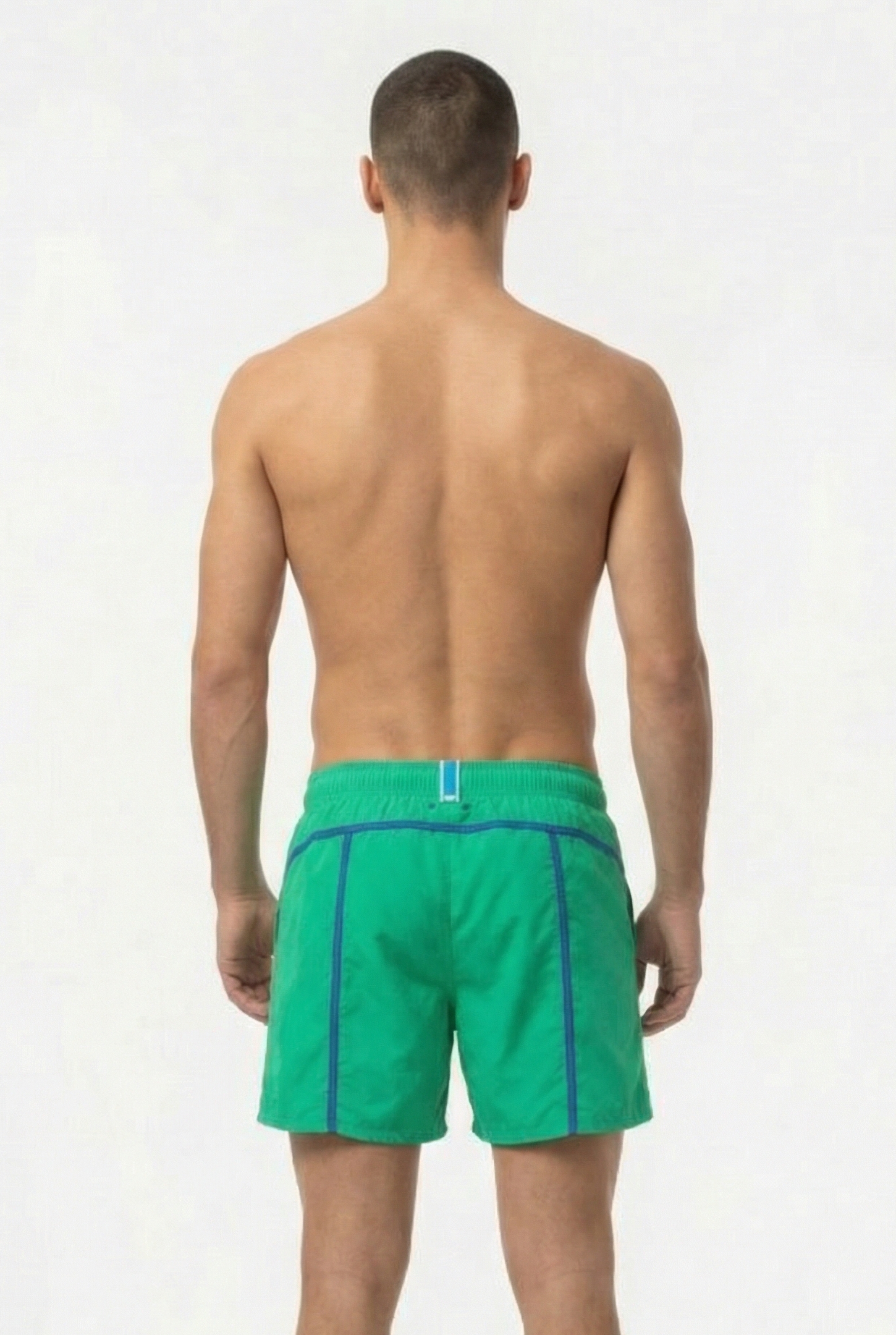 MEN'S ARENA PRO_FILE BEACH L-SHORT GREEN QUARTZ-ROYAL 2