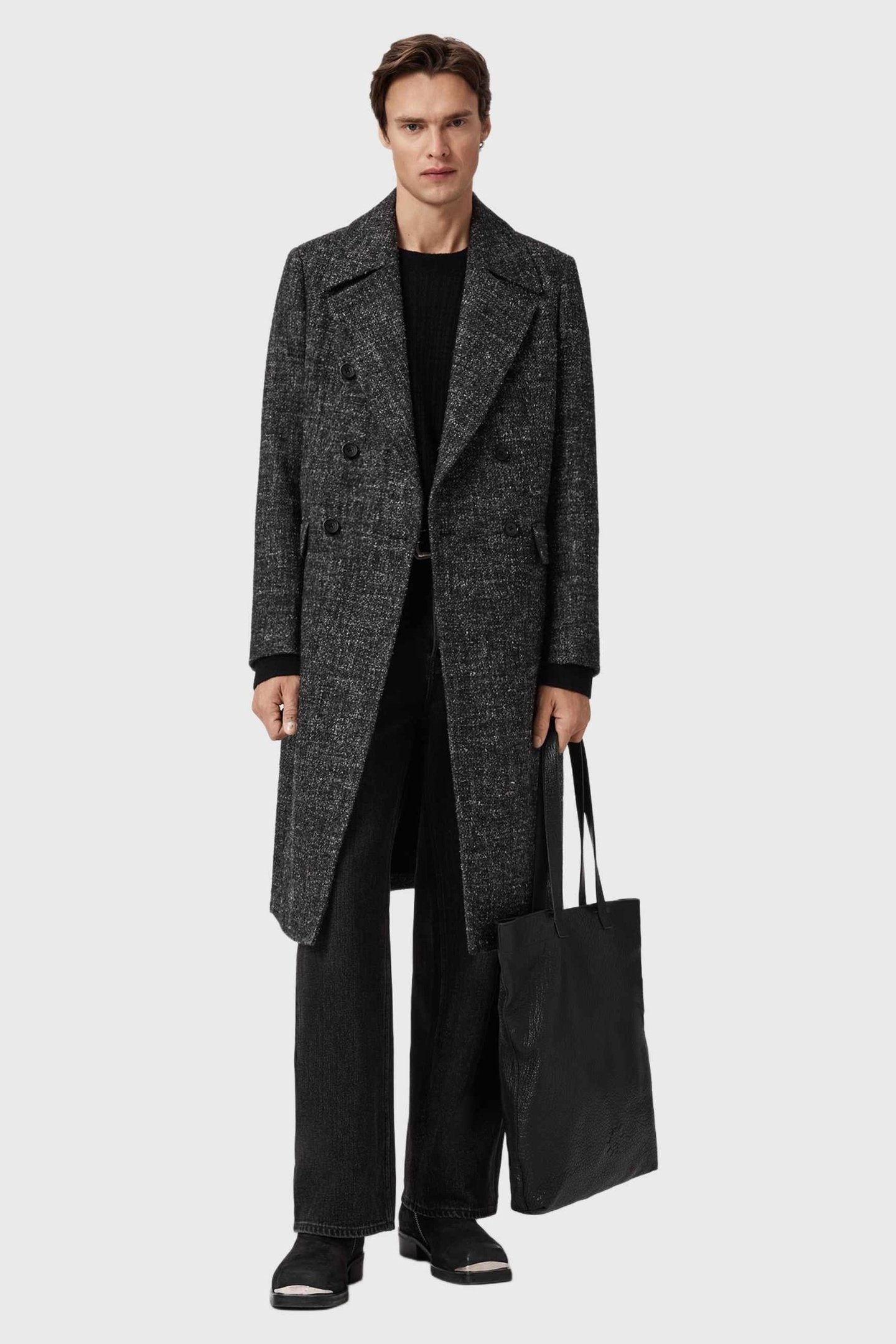 LINCOLN COAT CHARCOAL GREY 2