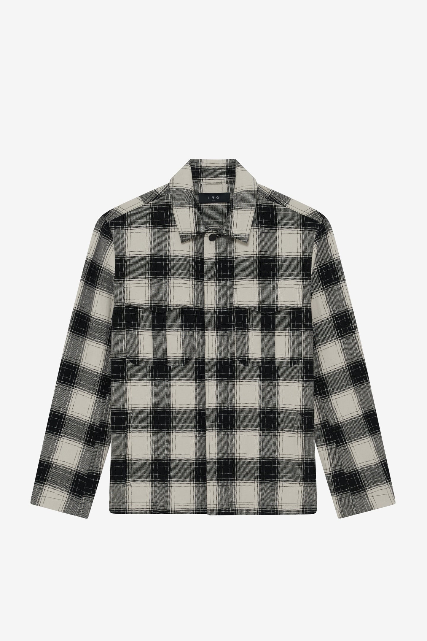 FULVIO OVERSHIRT MIXED WHITE 4