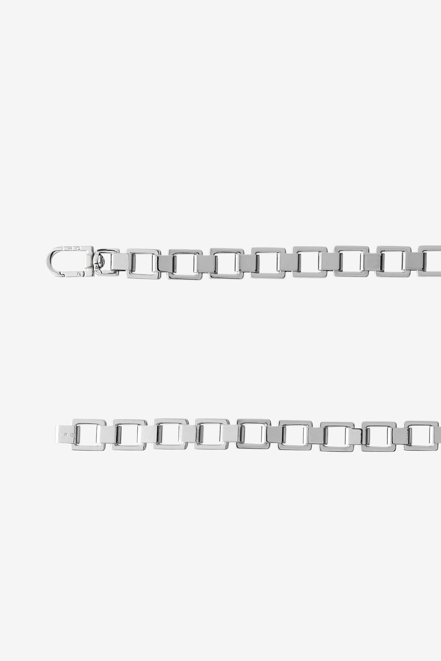 CHAINI THIN BELT SILVER 3