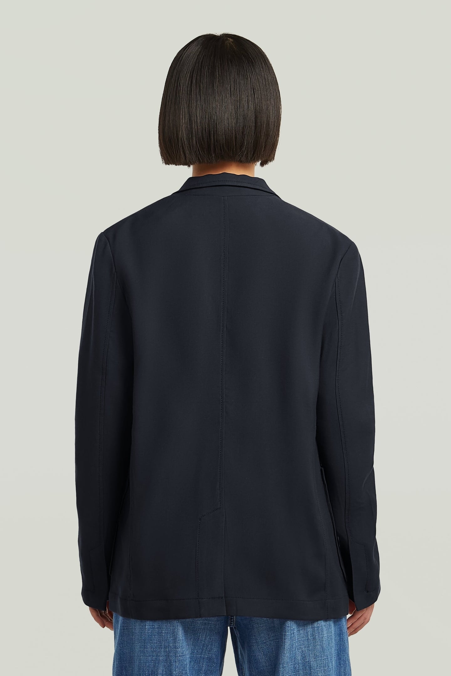 3D BF BLAZER OSAKA BLUE 3