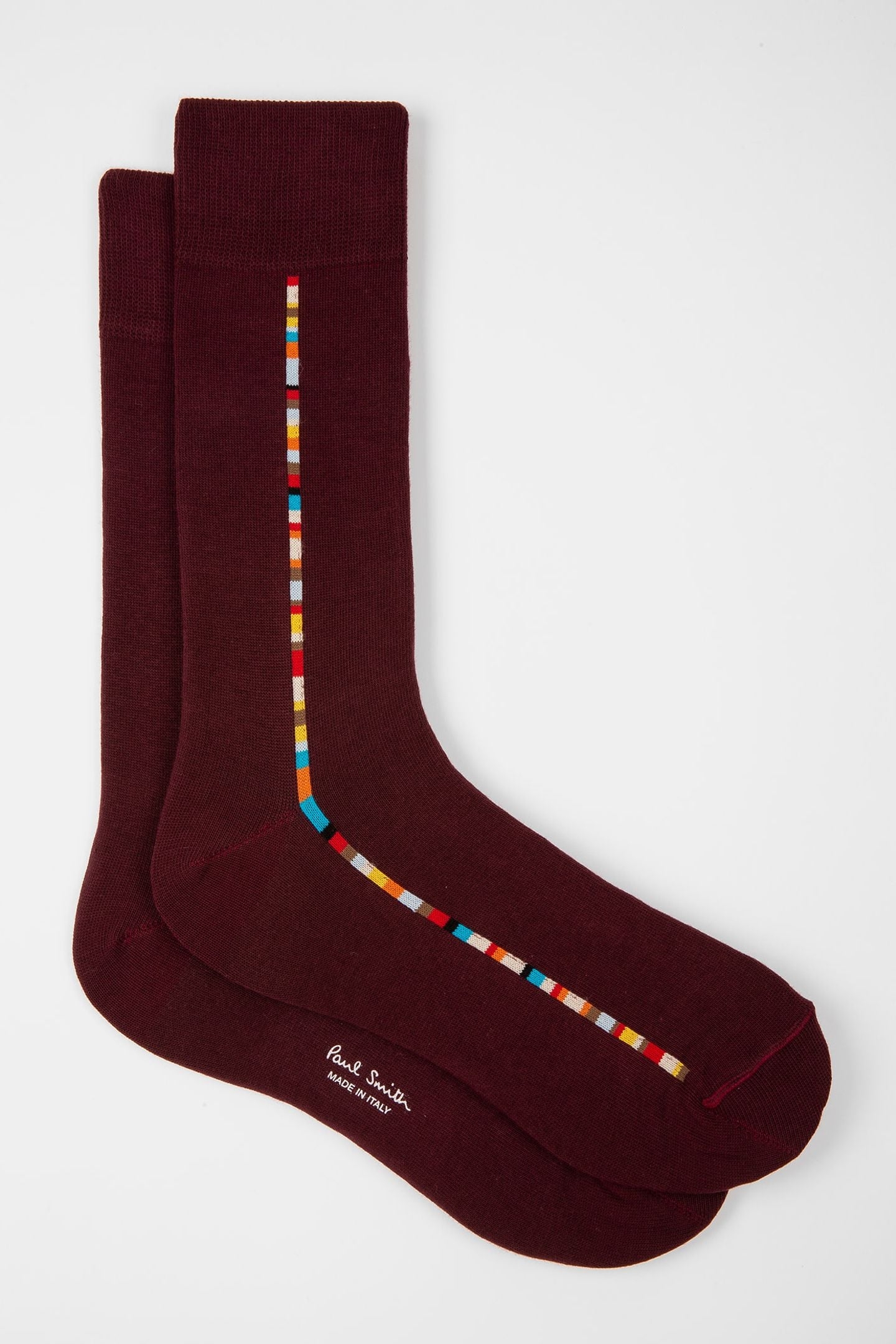 SOCK VITTORE MULTI BURGUNDY/ BORDE 1