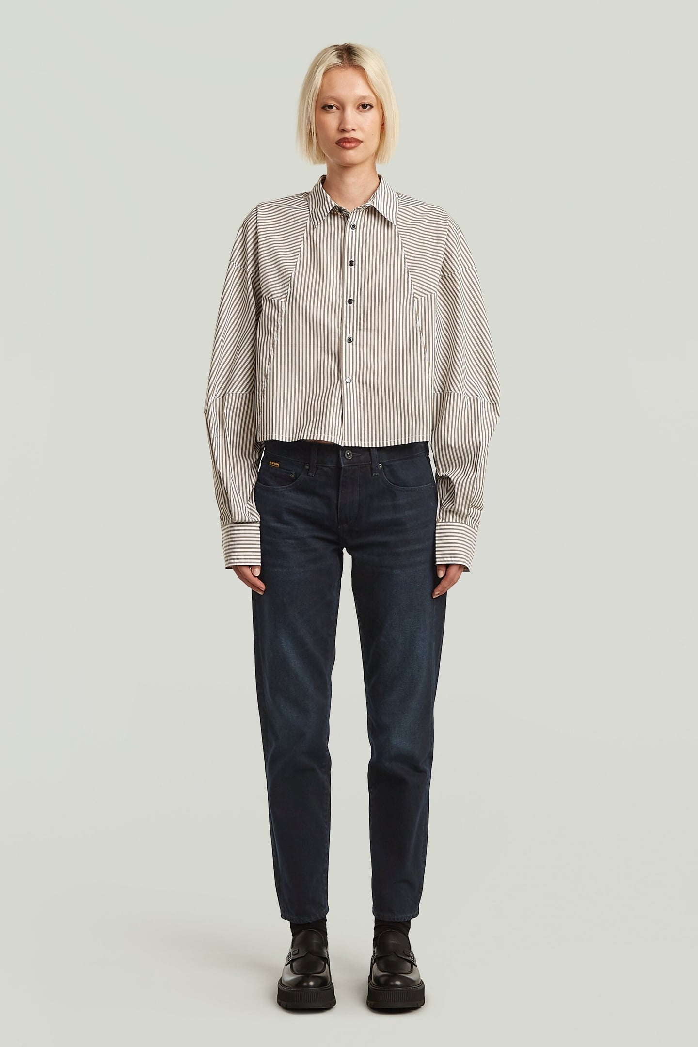 KATE BOYFRIEND JEANS WORN IN BLUE STORM 1