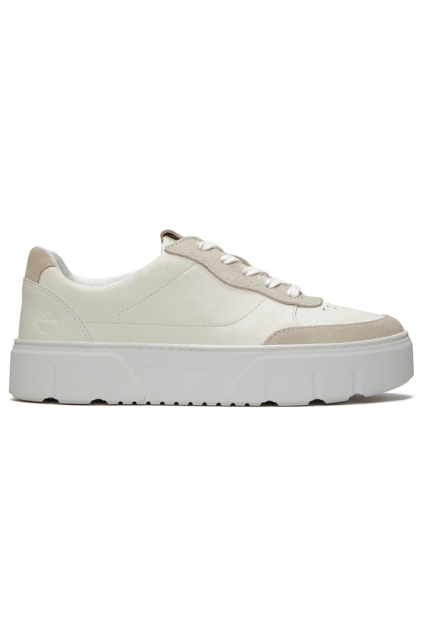 LAUREL COURT LOW LACE UP SNEAKER NATURAL LEATHER 1