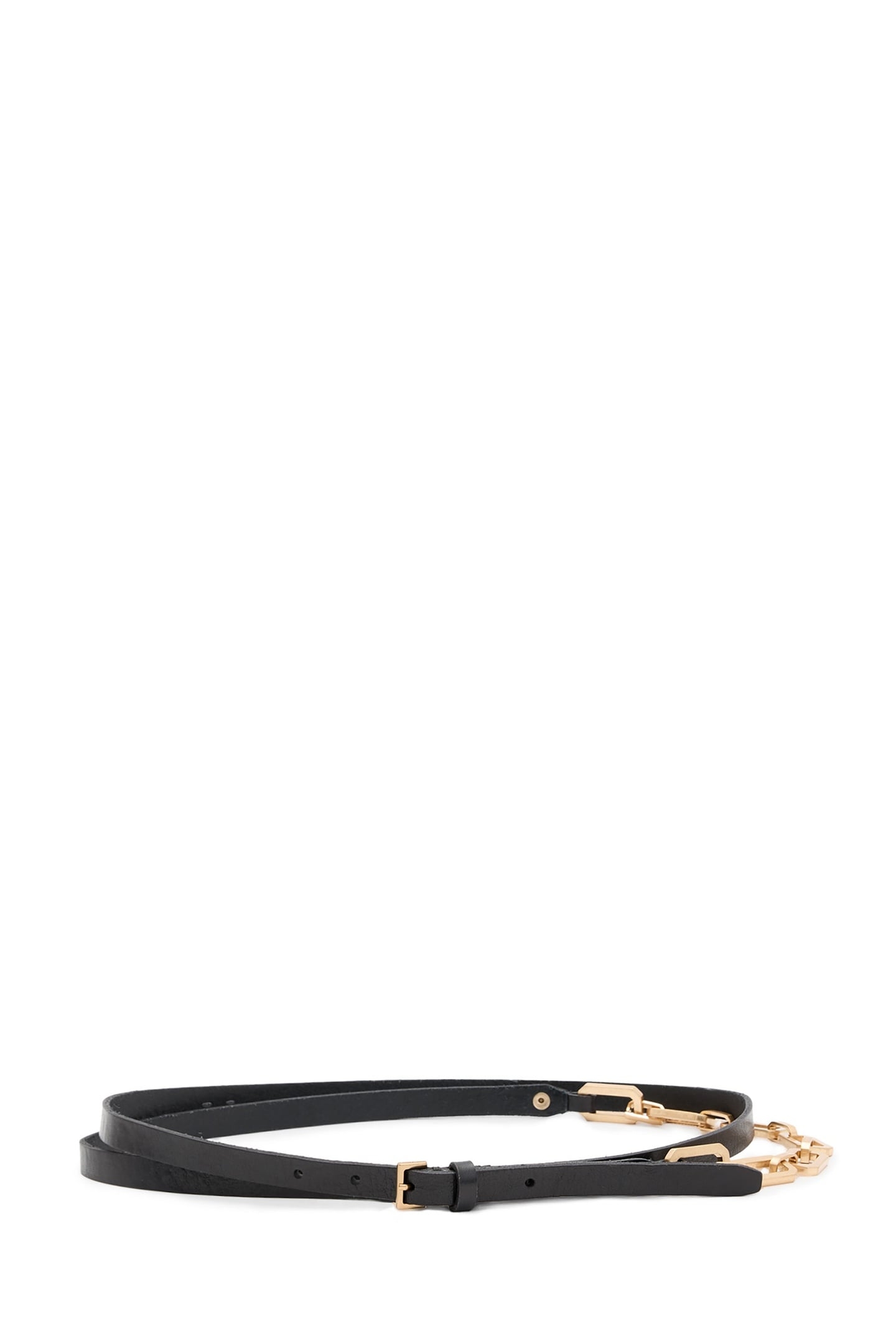HELLY CHAIN BELT BLACK/WARM BRASS 1