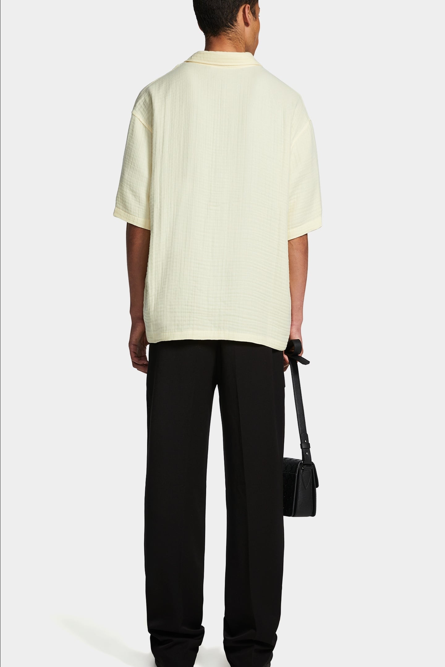 ENZI SEERSUCKER SHORT SLEEVE SHIRT ICING YELLOW 2