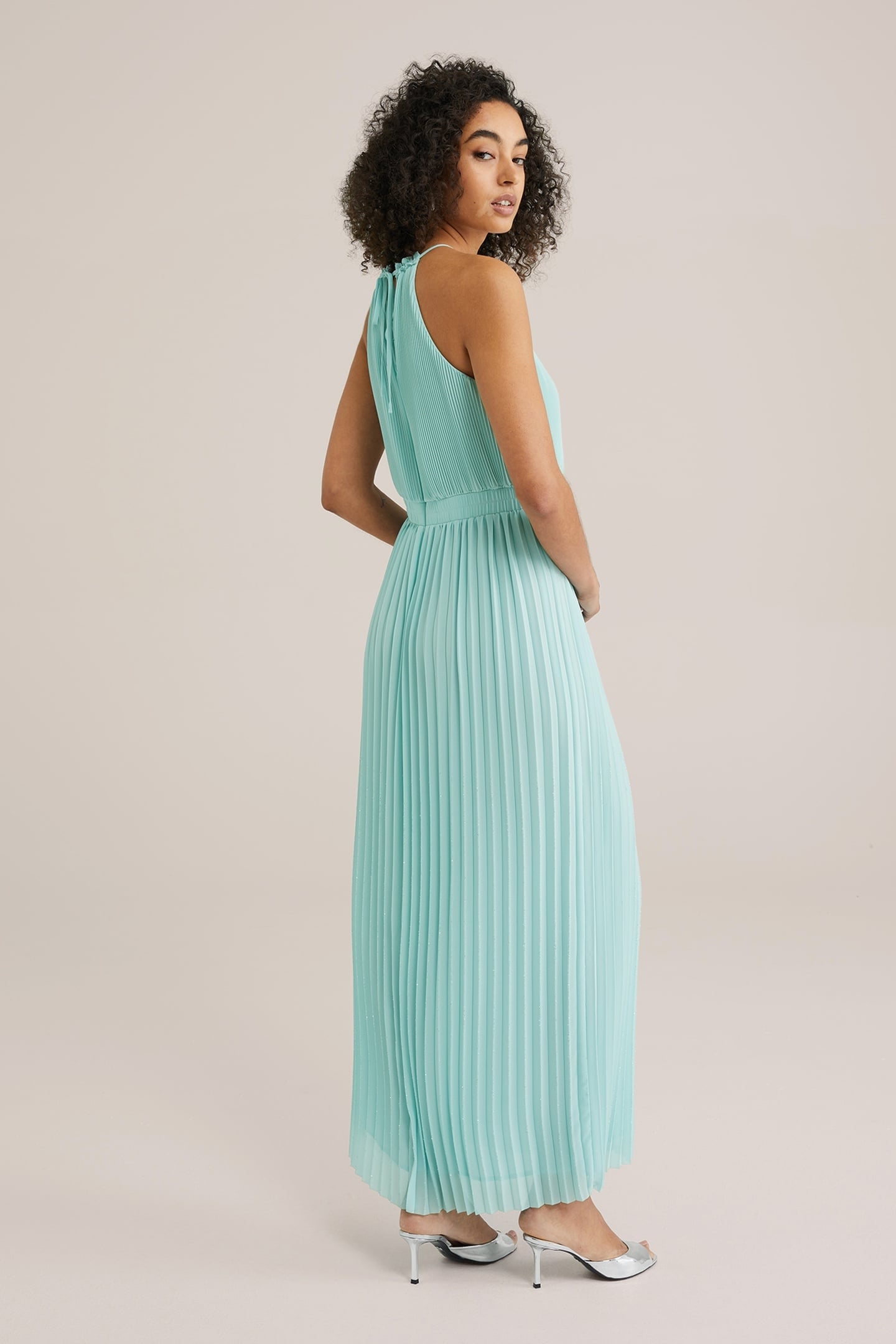 DRESS MAXI LENGTH LIGHT BLUE 3