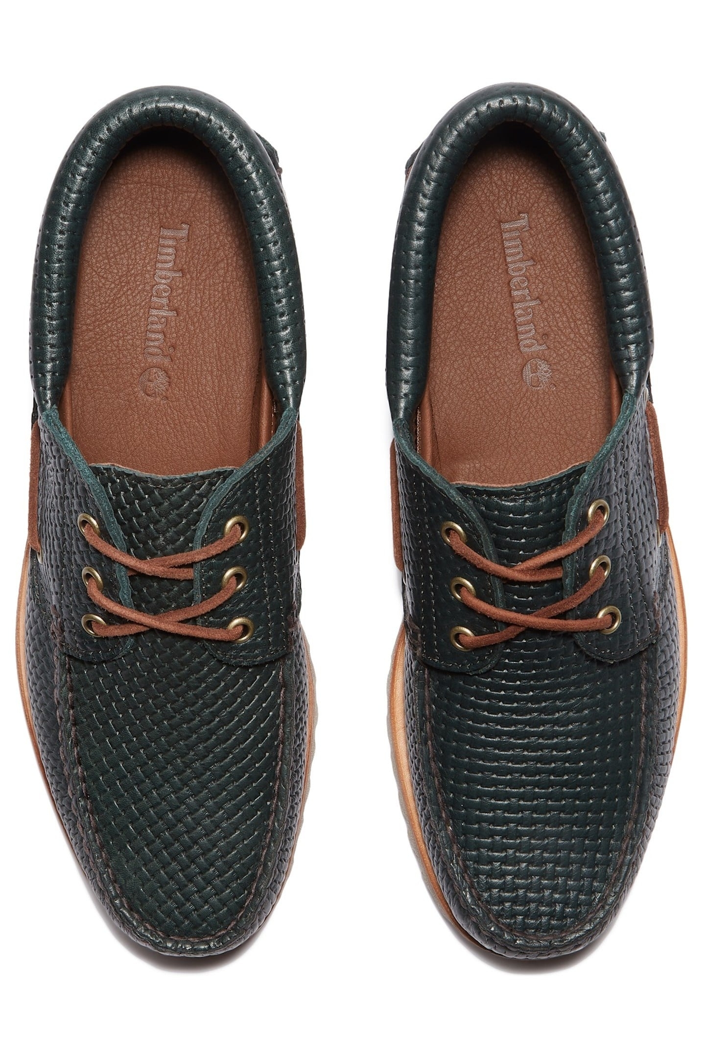 AUTHENTIC BOAT SHOE DARK GREEN FULL GRAIN 5