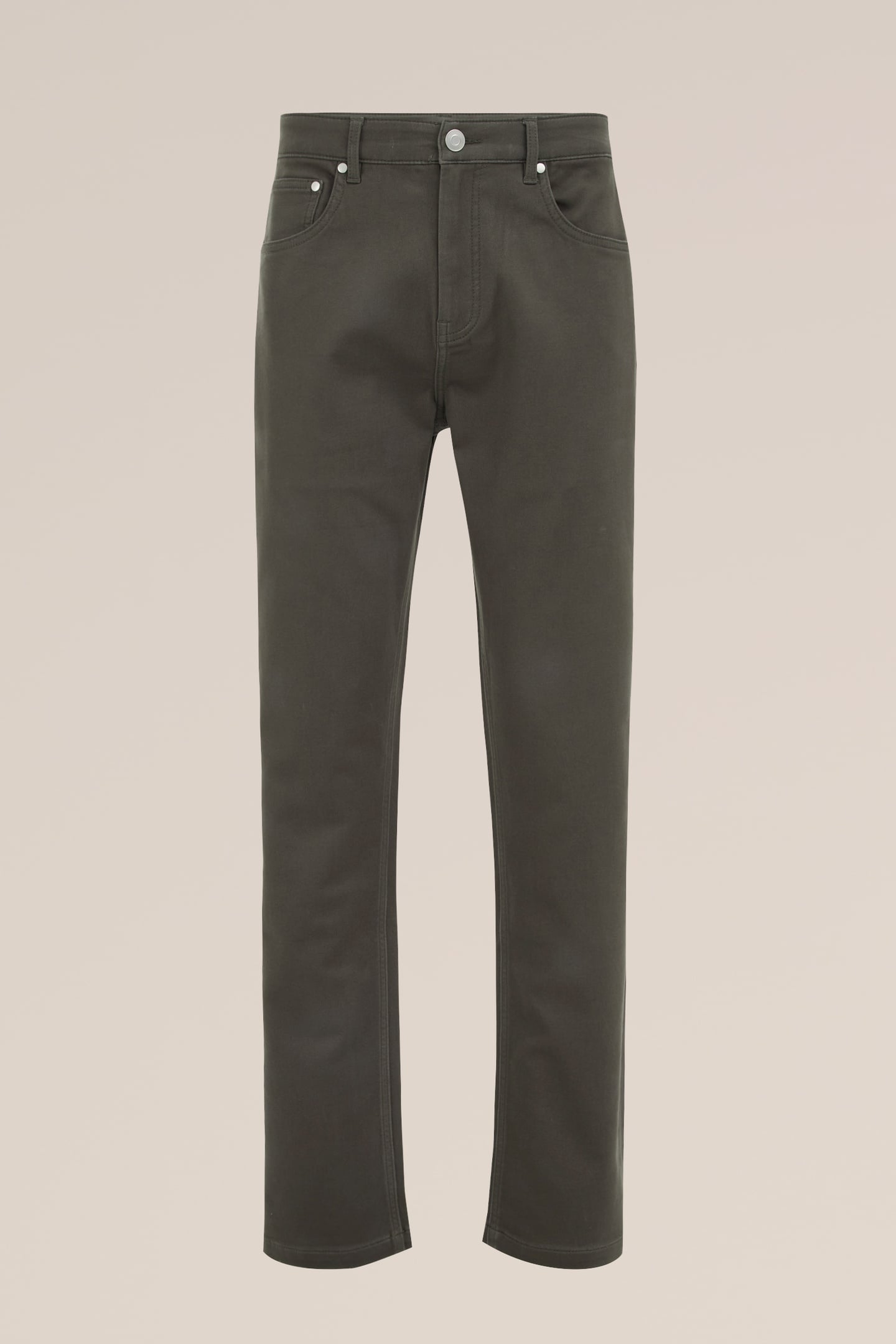 5-POCKET MID WAIST ARMY GREEN 4