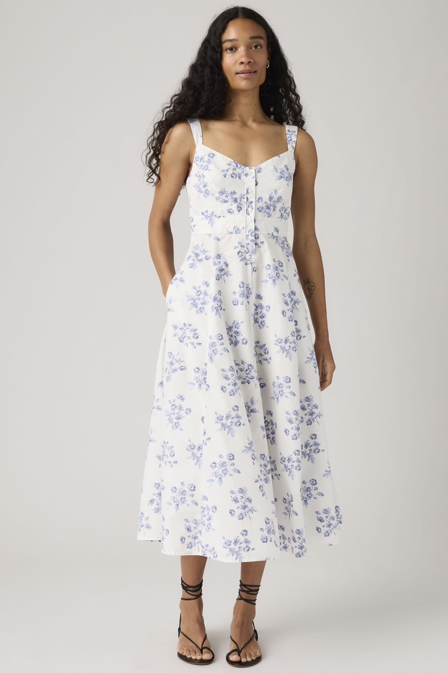 RAVINA MIDI DRESS YELLOW 1