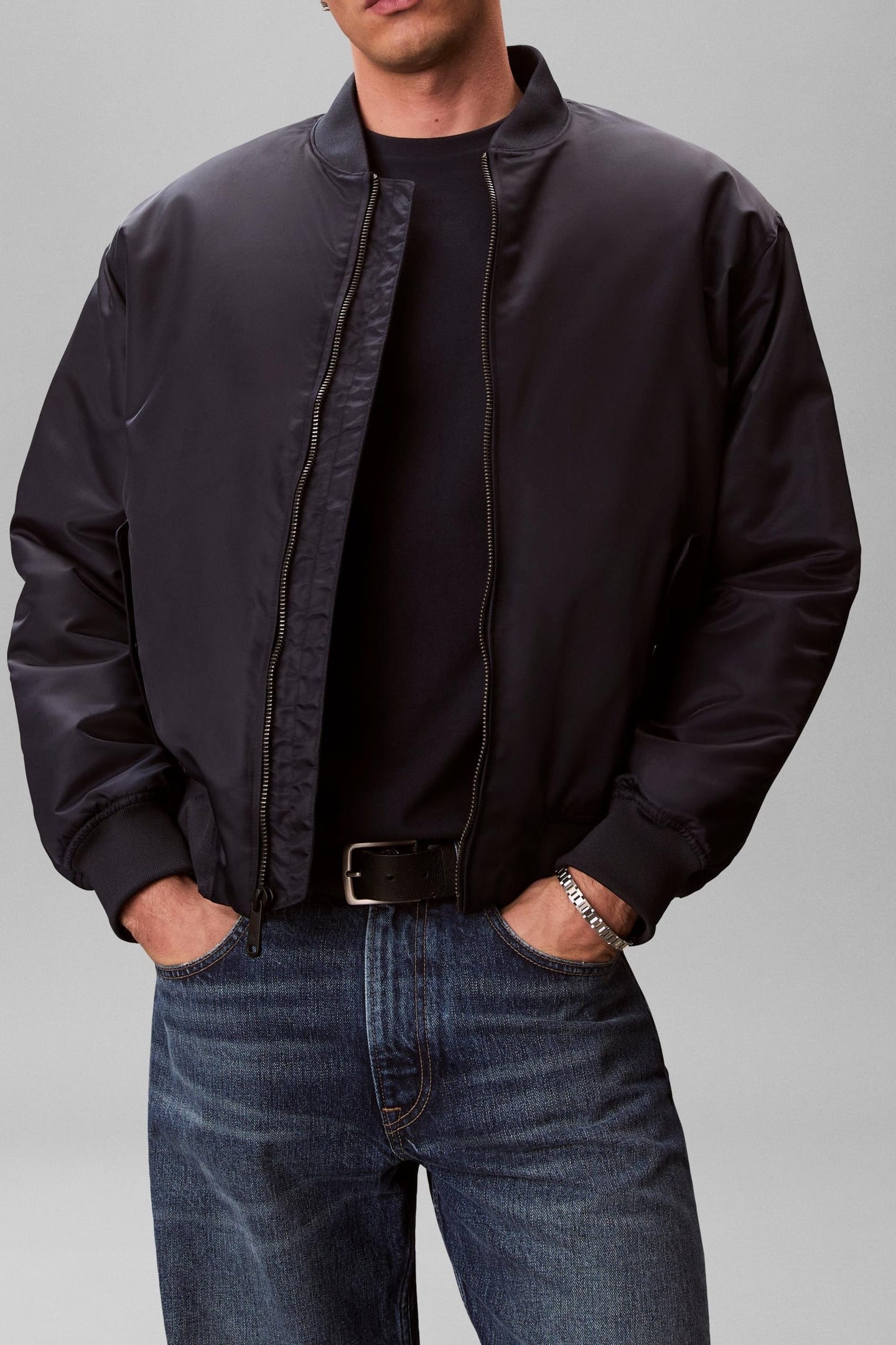 SS CLASSIC MONOGRAM TEE DARK SAPPHIRE/BRIGHT WHITE 2