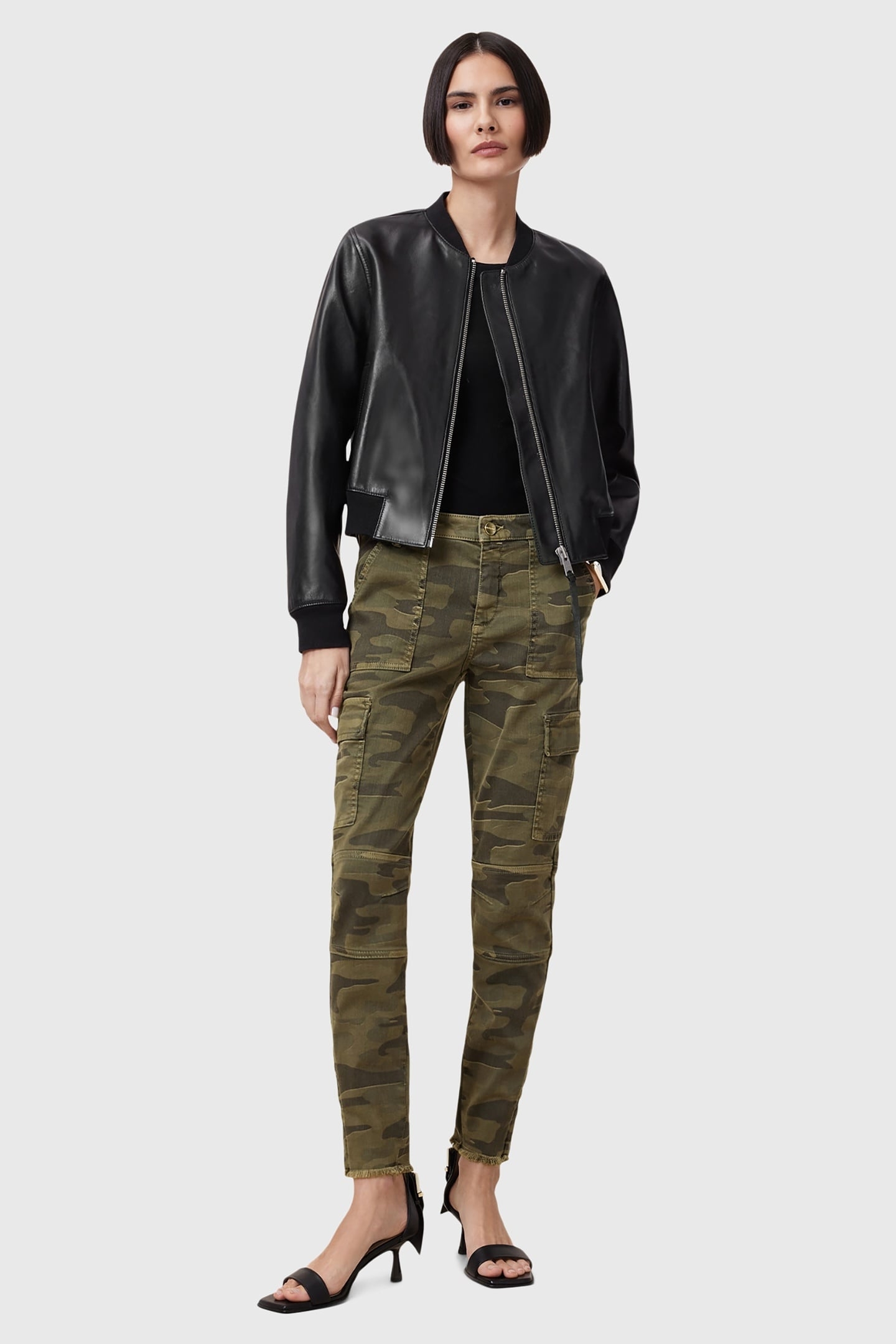 DURAN SKINNY CARGO CAMO GREEN 3