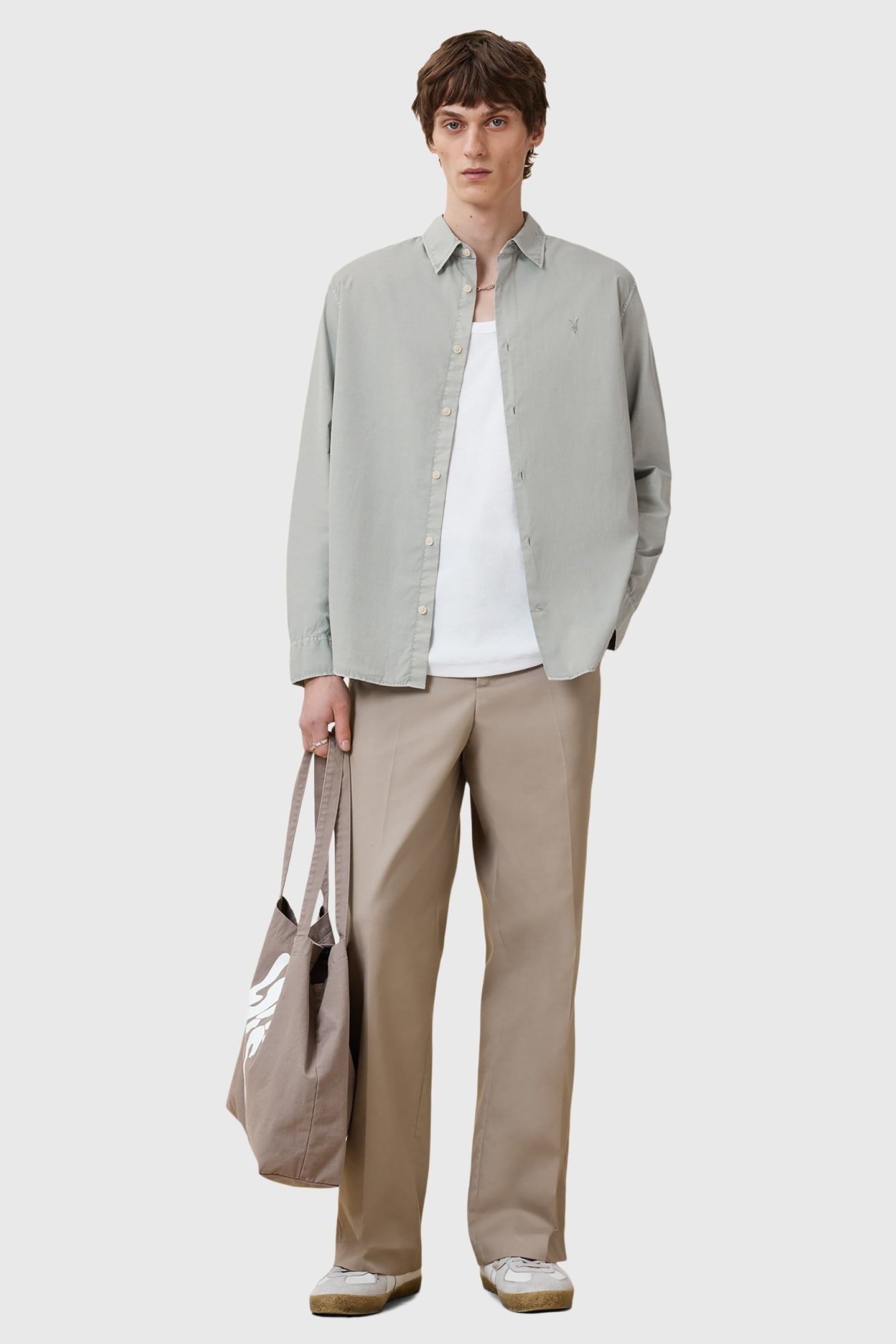 TAHOE LS SHIRT SLATE GREEN 2