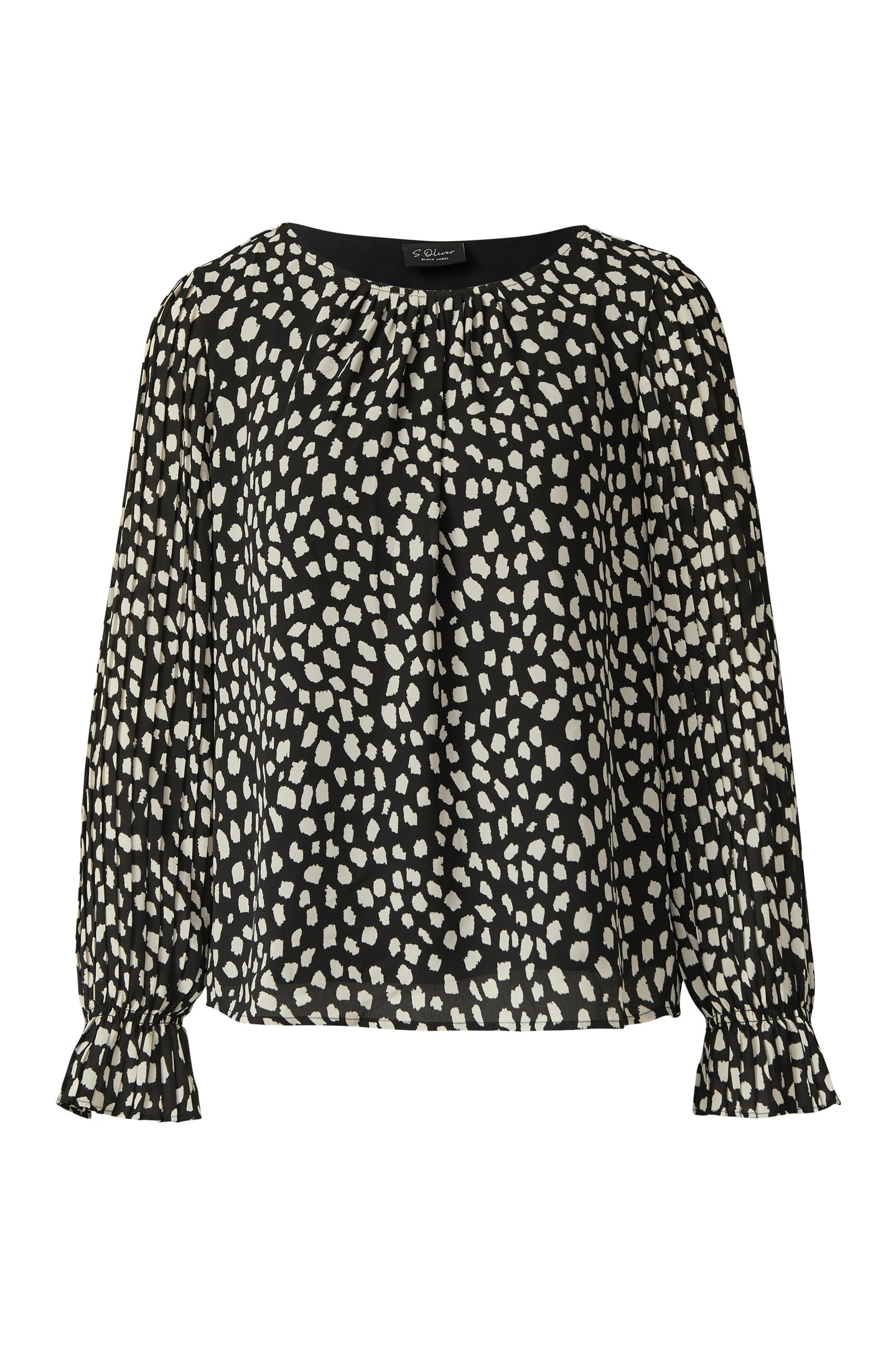 S.OLIVER BLOUSES BLACK 4