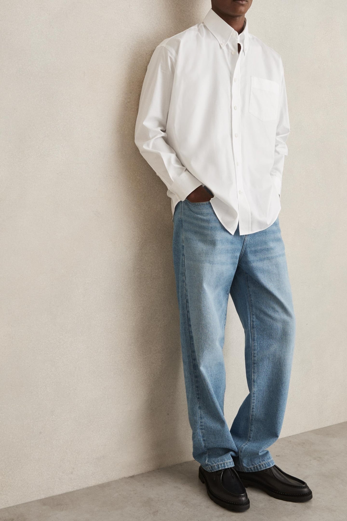 LS OVERSIZED SHIRTLS OVERSIZED SHIRT WHITE 2