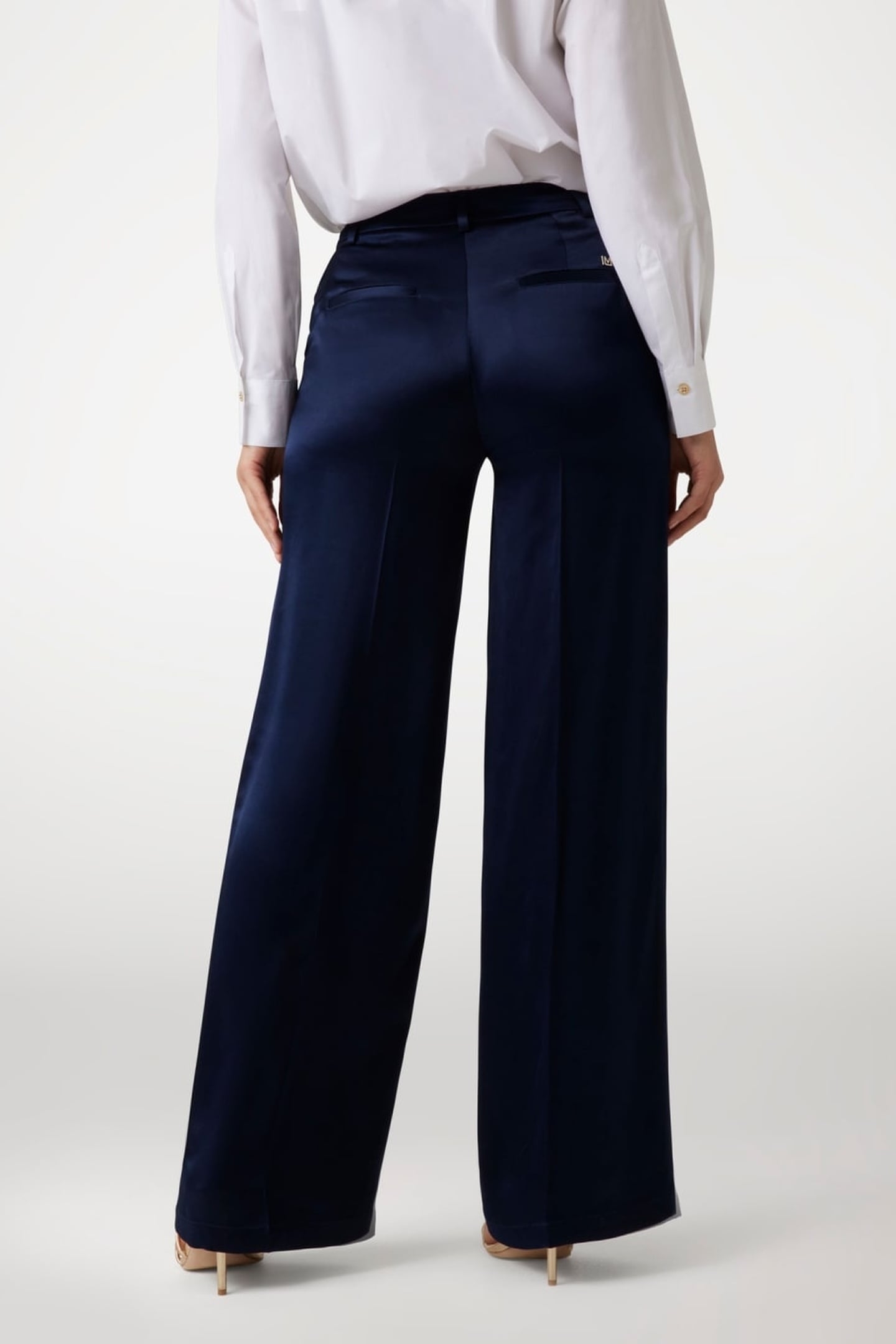 MARCIANO BY GUESS FANNIE STRAIGHT PANT NOCTURNAL NAVY 3
