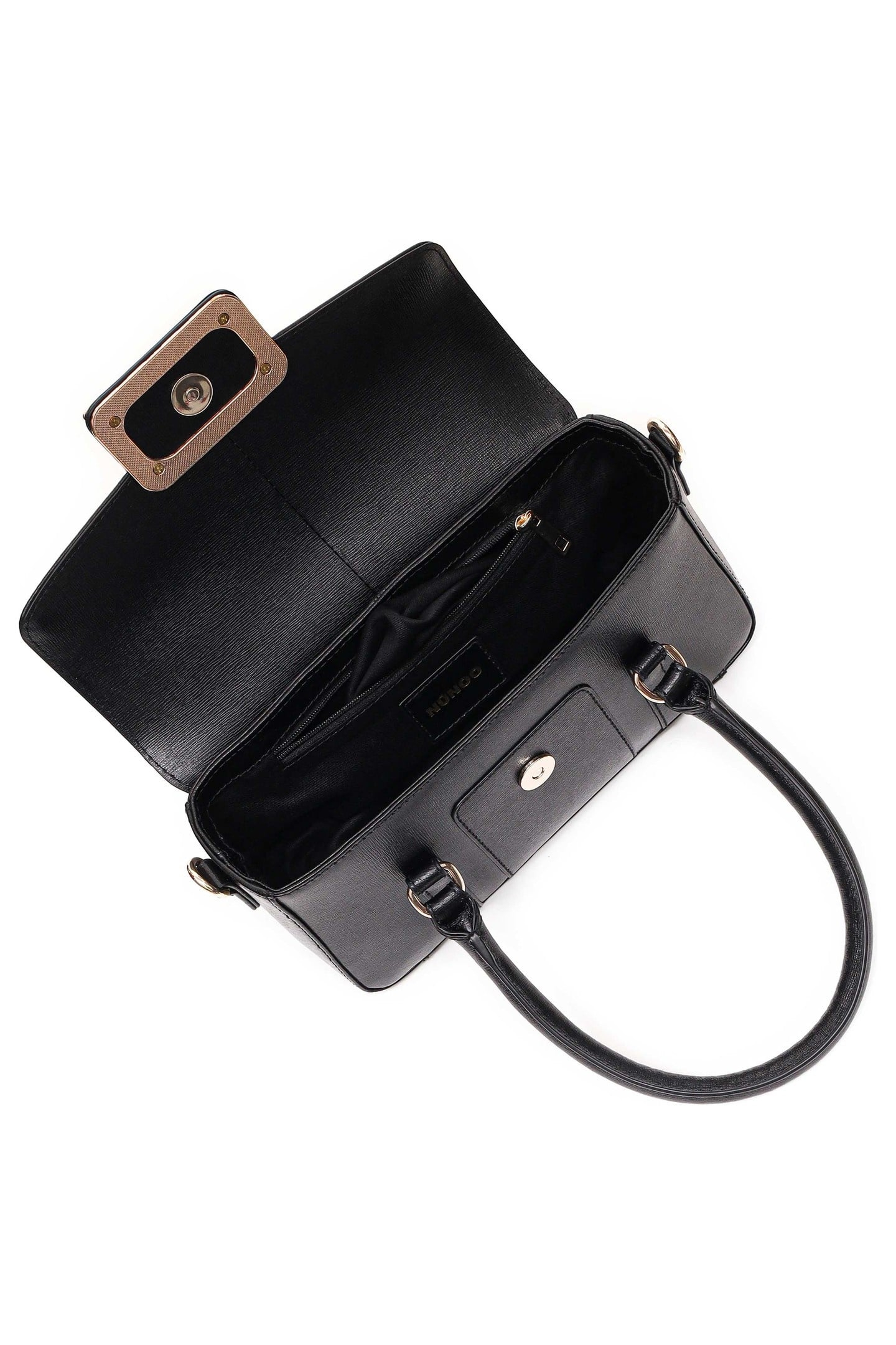 SMALL MAGGIE ICON FLORENCE BLACK W. GOLD 4