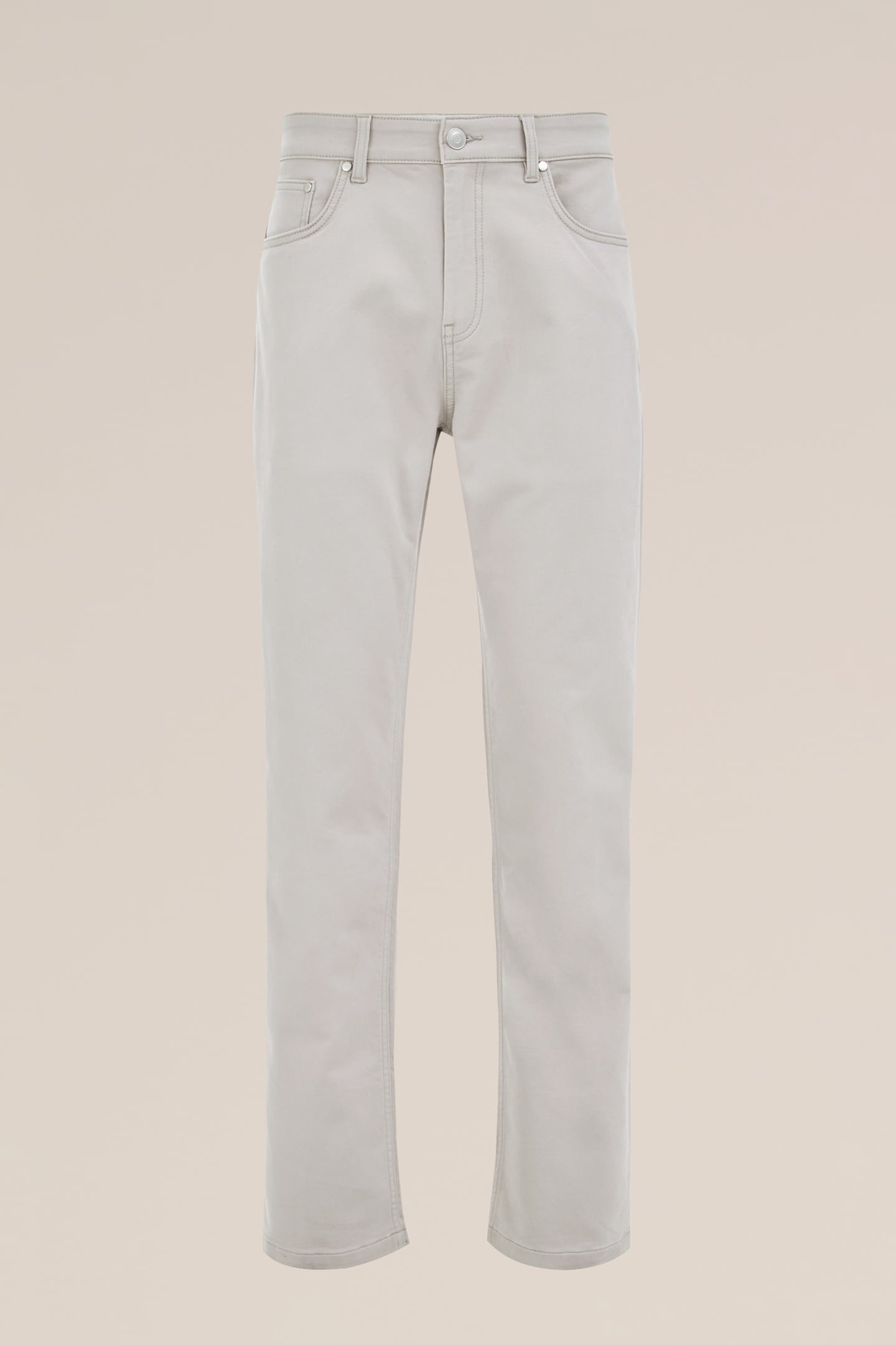 5-POCKET MID WAIST LIGHT GREY 4