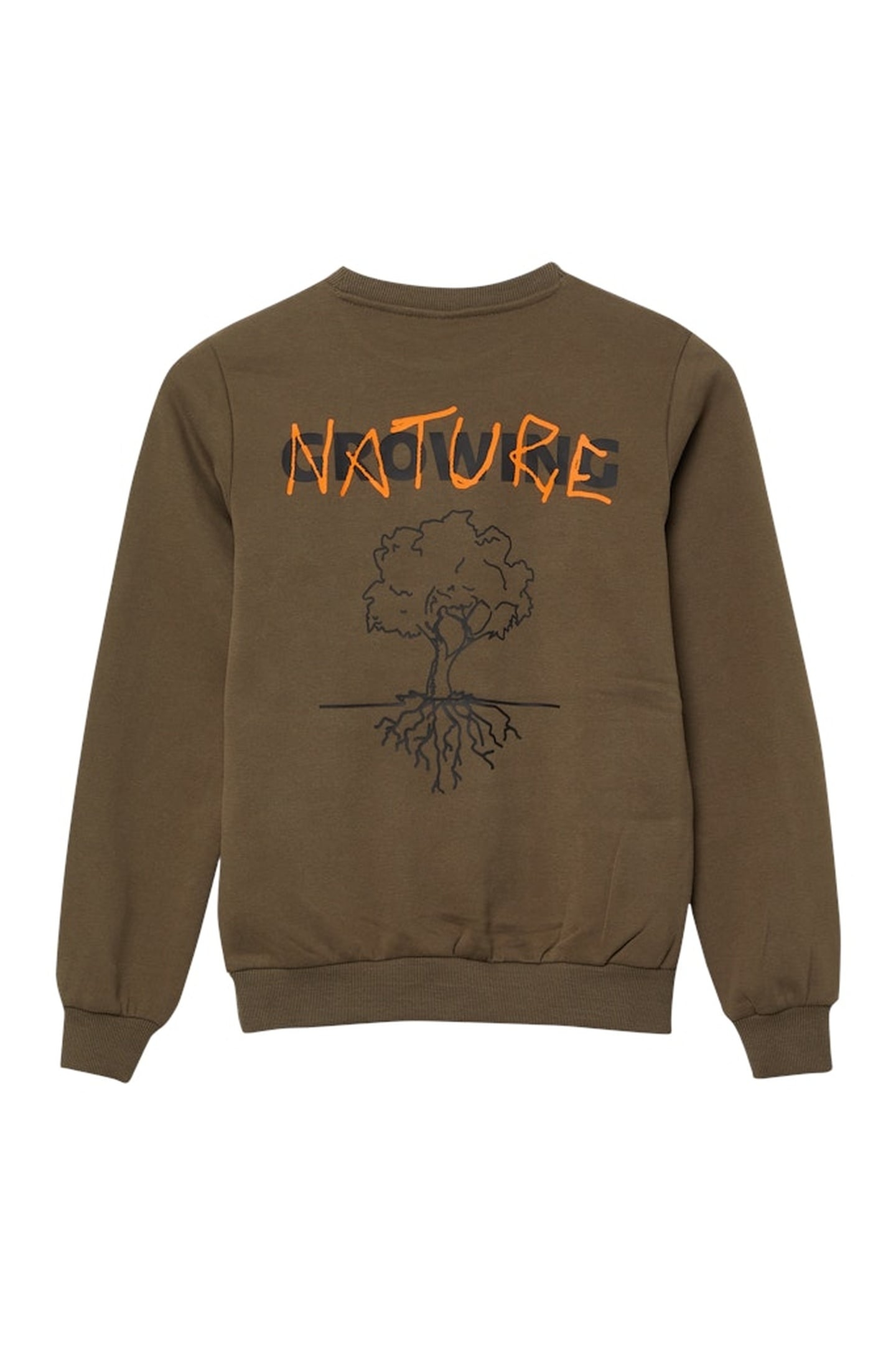 S.OLIVER SWEATSHIRTS BROWN-DARK 2