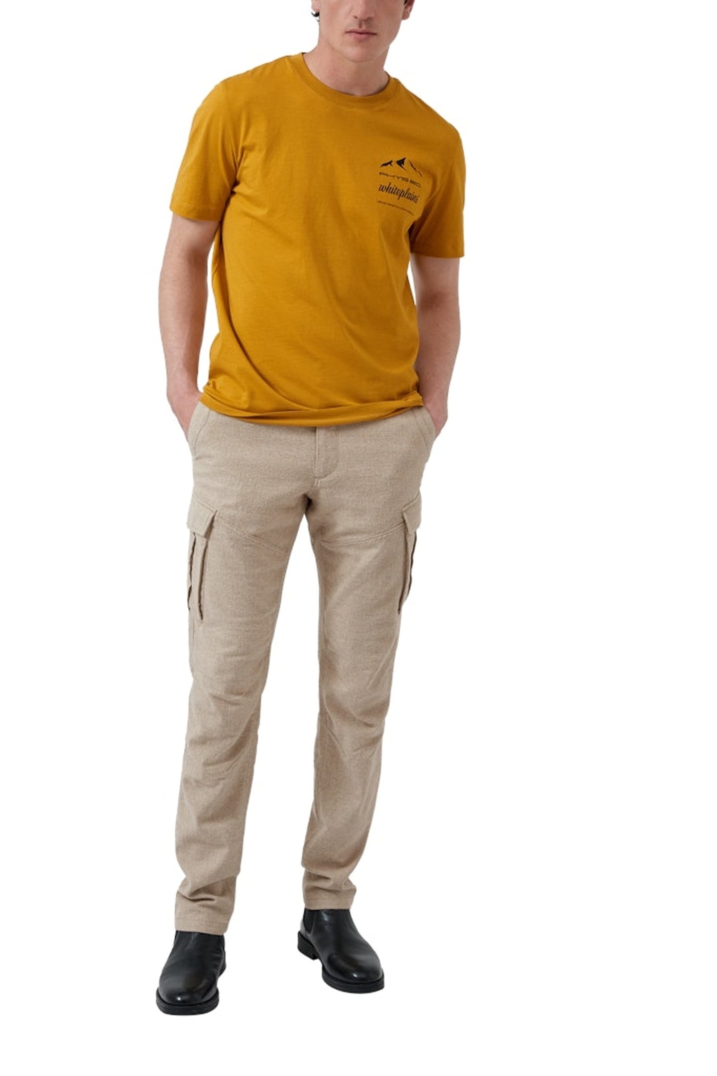 S.OLIVER PANTS BEIGE 2