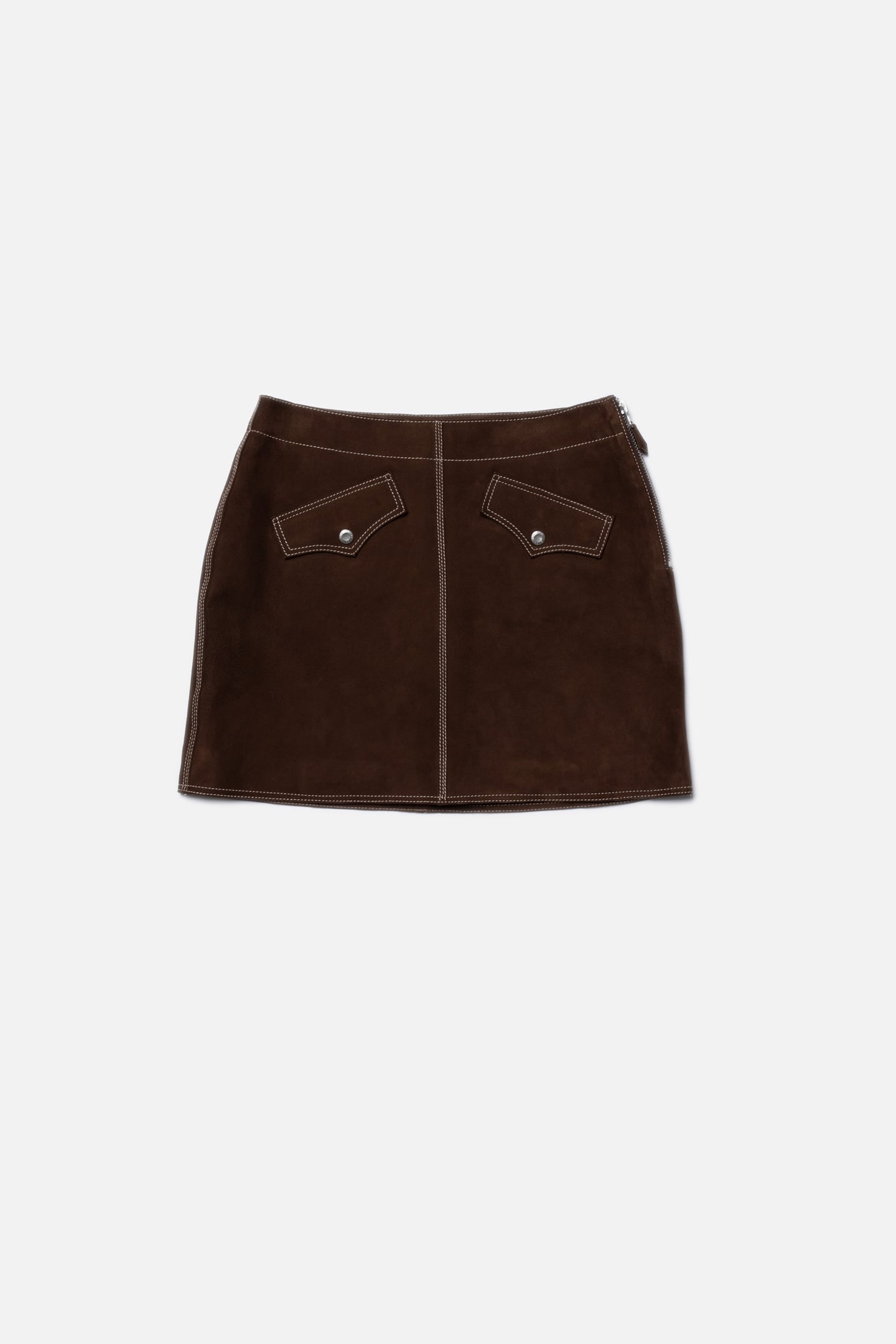ELVY WESTERN SUEDE SKIRT BRUNO 3