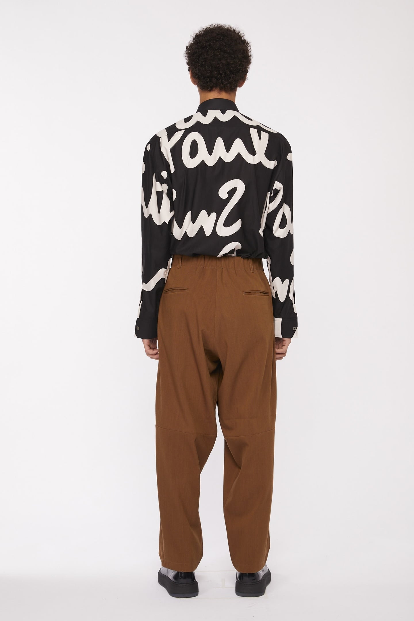 GENTS TROUSER GOLDEN YELLOW 3