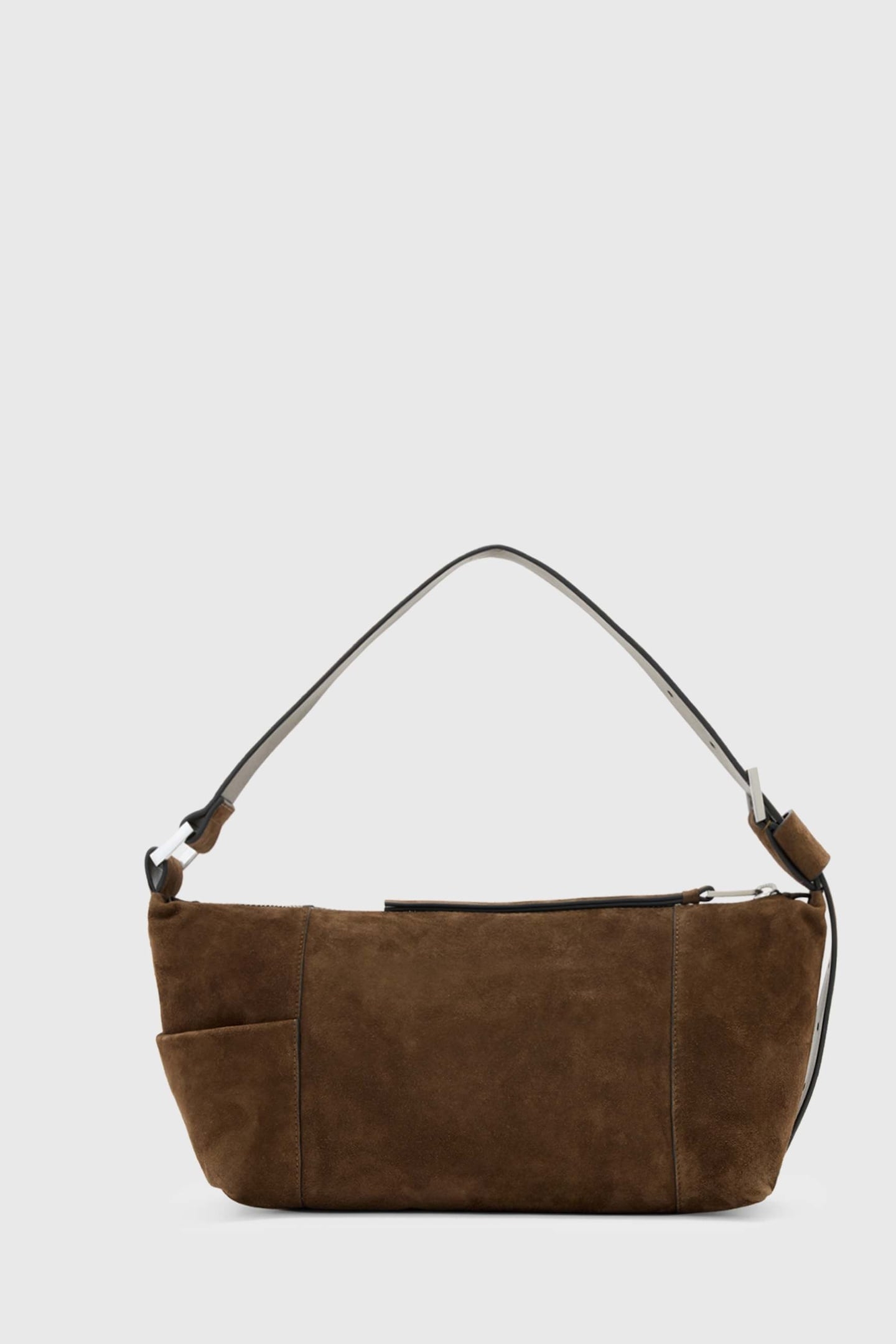 VEGA SUEDE SHLDR BAG FANGO BROWN 5