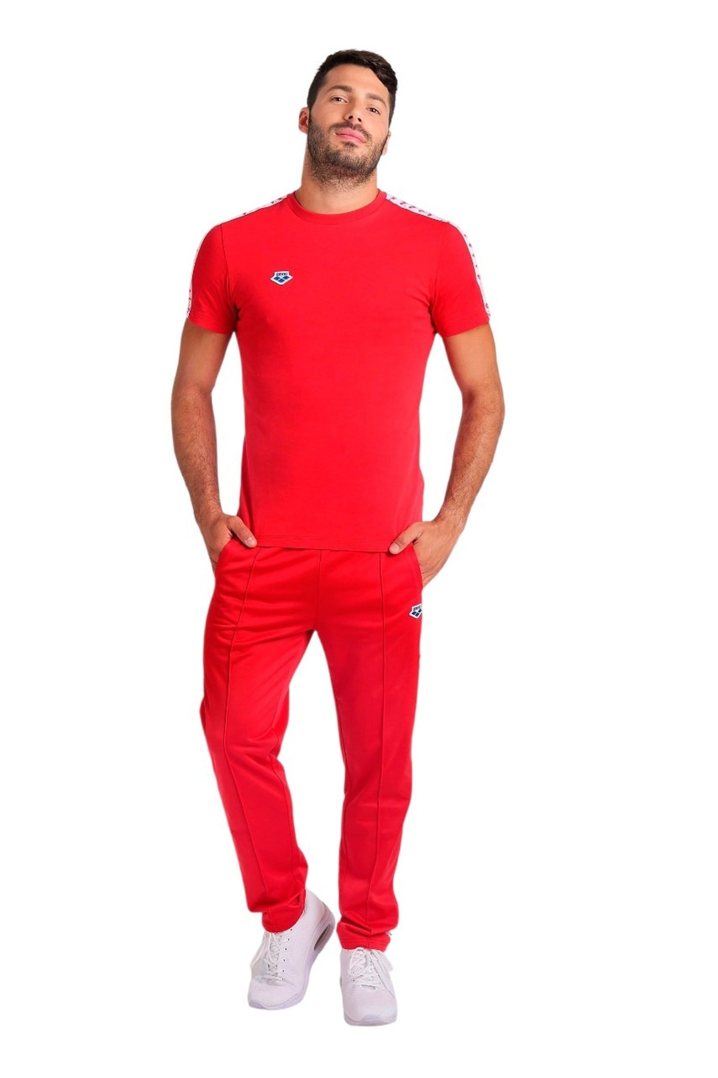 M T-SHIRT TEAM RED-WHITE-RED 2