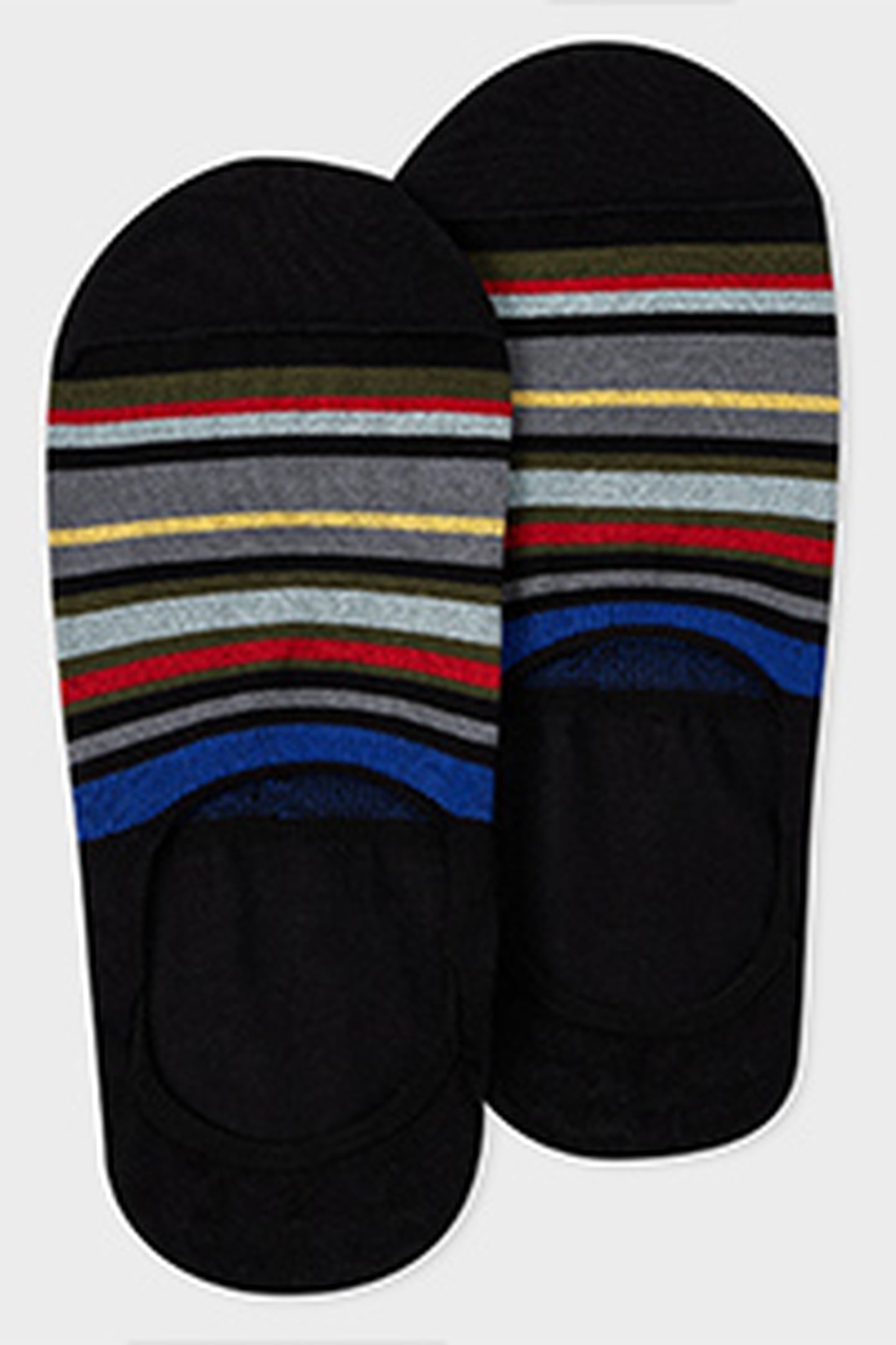 SOCK HARLAN NO SHOW BLACK 4