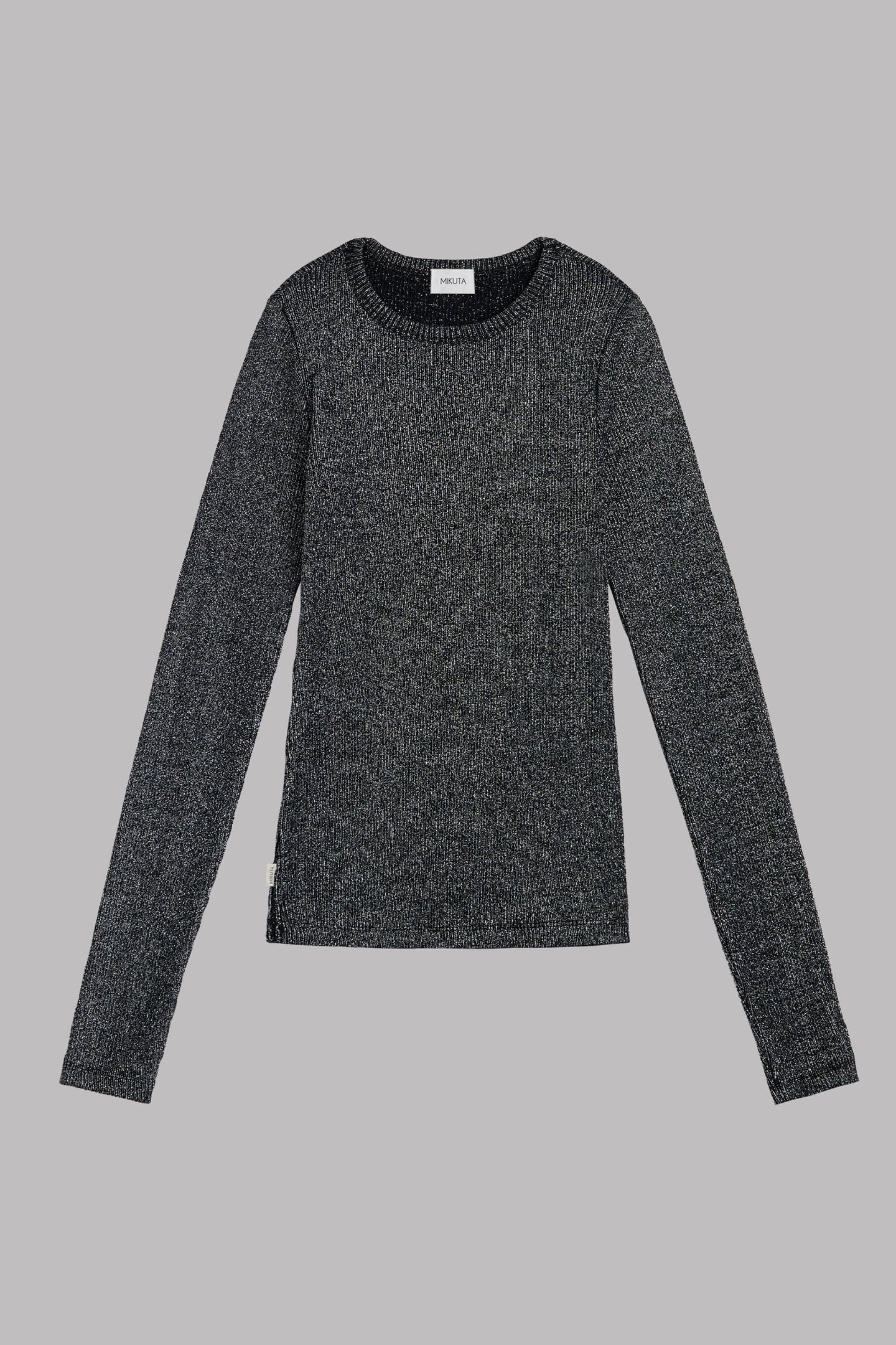 THE DARK GLITTER RIBBED LONGSLEEVE 3