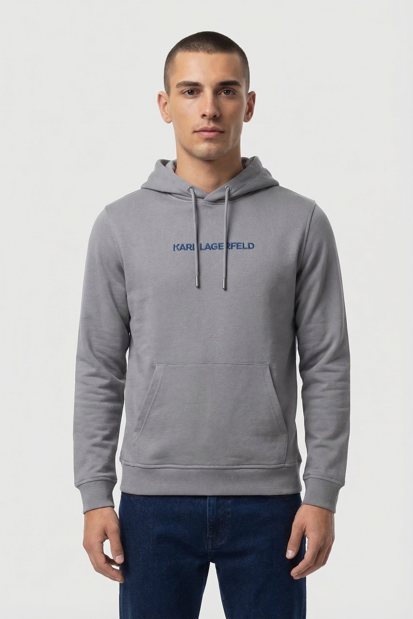 DARK GREY SWEAT HOODY 1