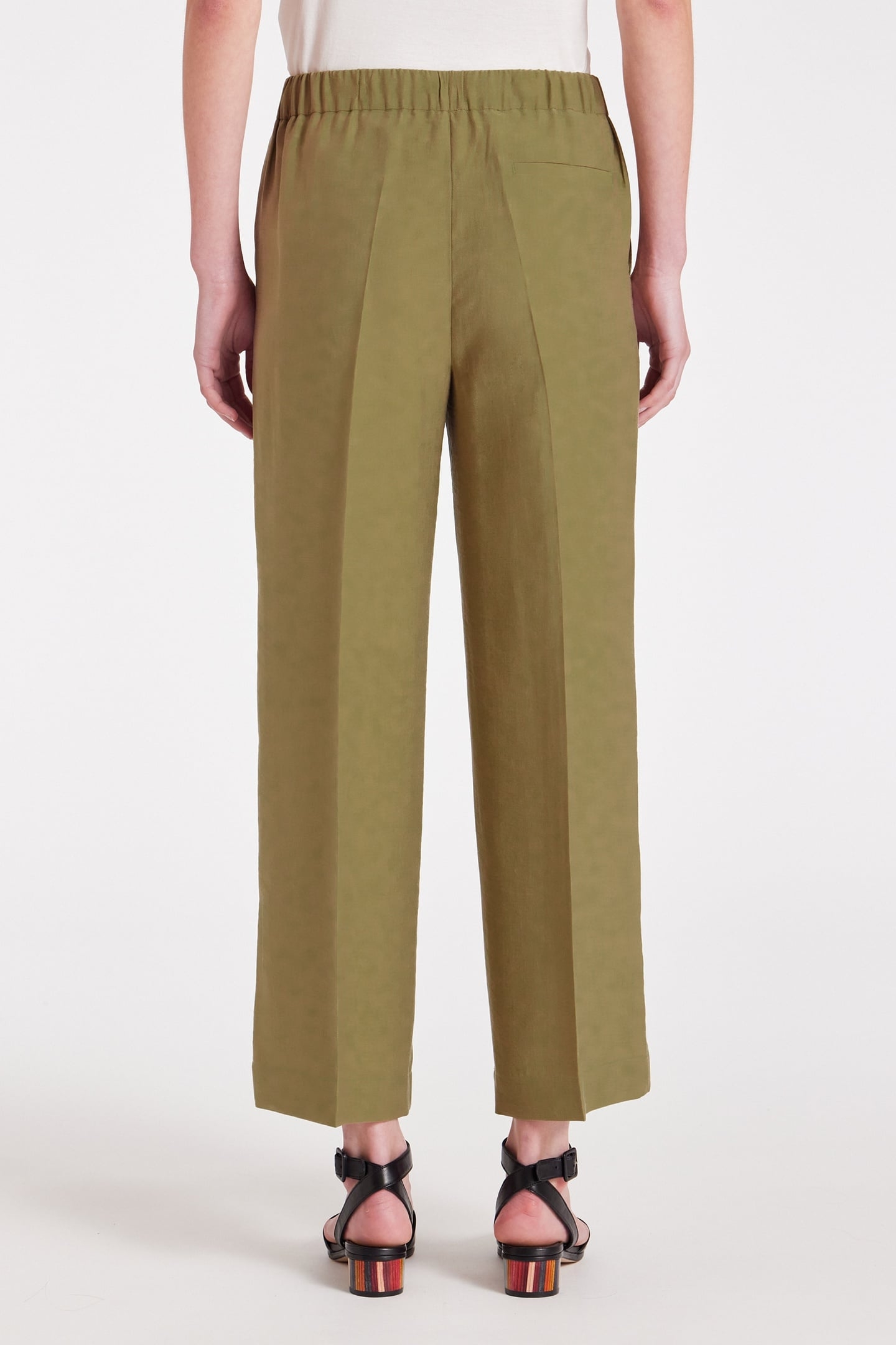 TROUSERS LT GREYISH GREEN 5