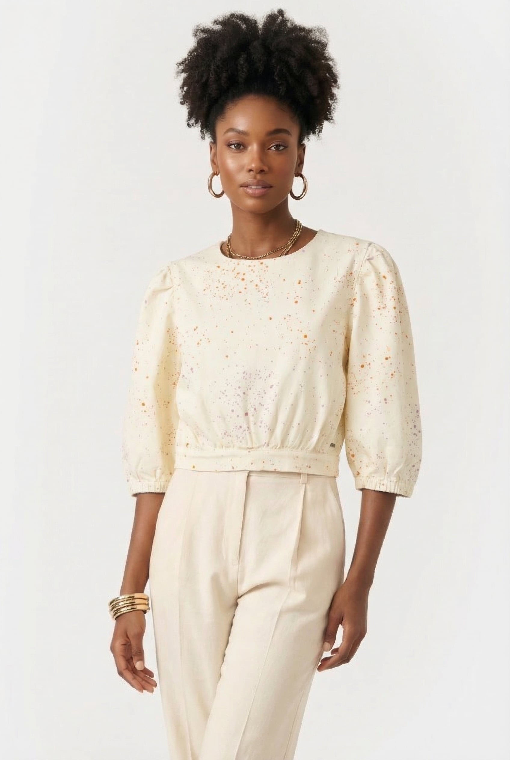 MINA BLOUSE COLD WHITE 1