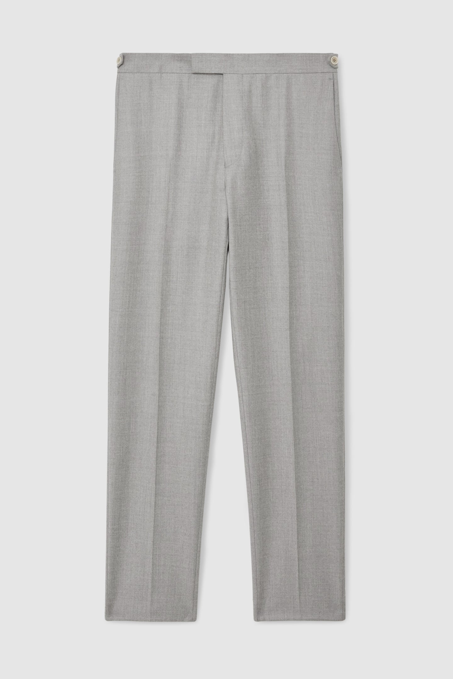 FLANNEL MIXER TROUSER SOFT GREY 4