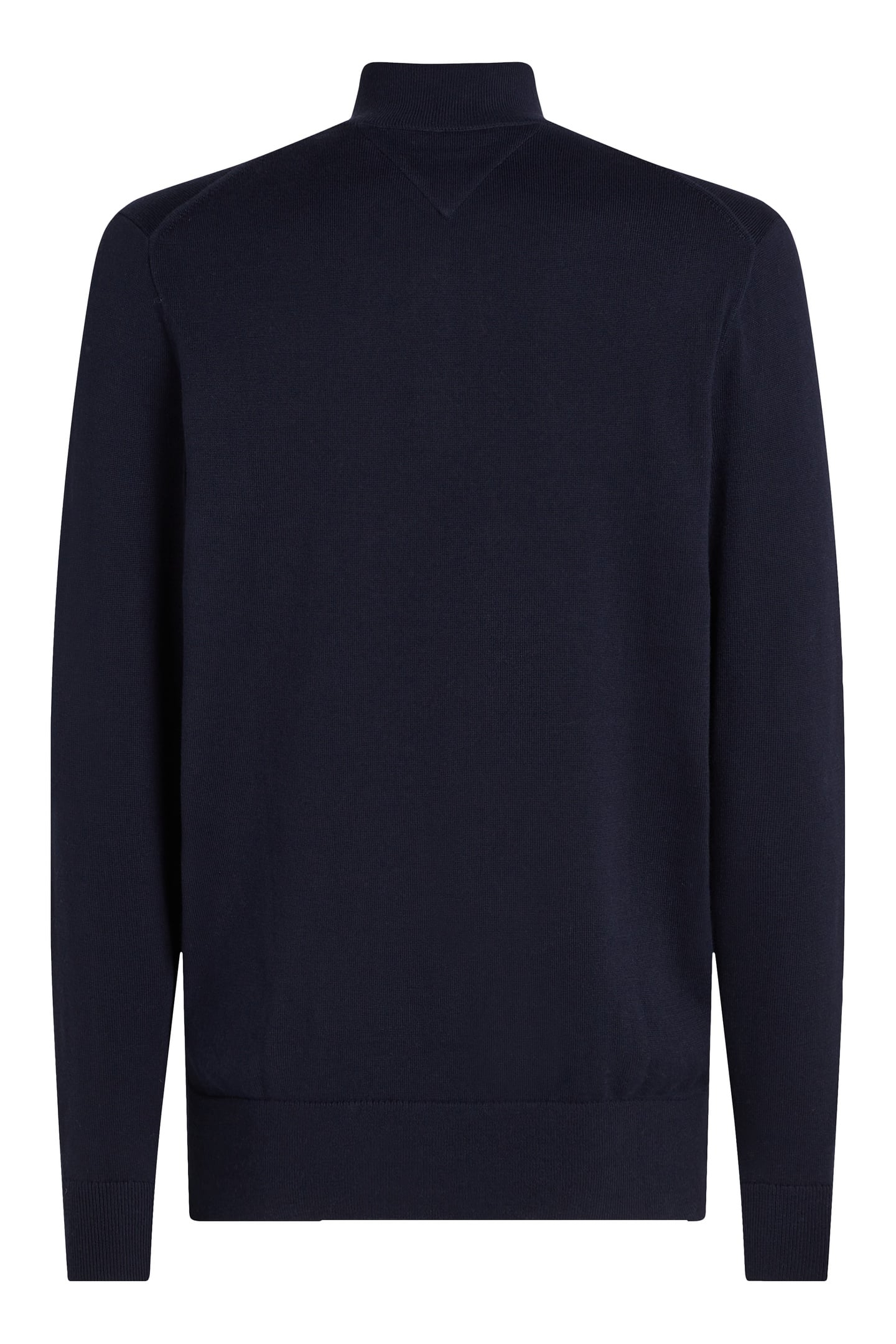 ESSENTIAL COTTON HALF ZIP NAVY BLUE 5
