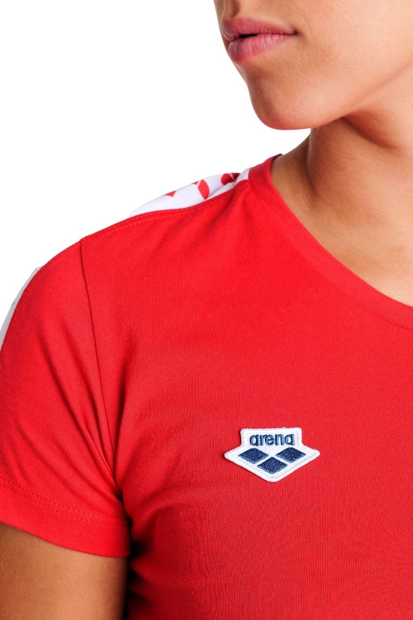 W T-SHIRT TEAM RED-WHITE-RED 2